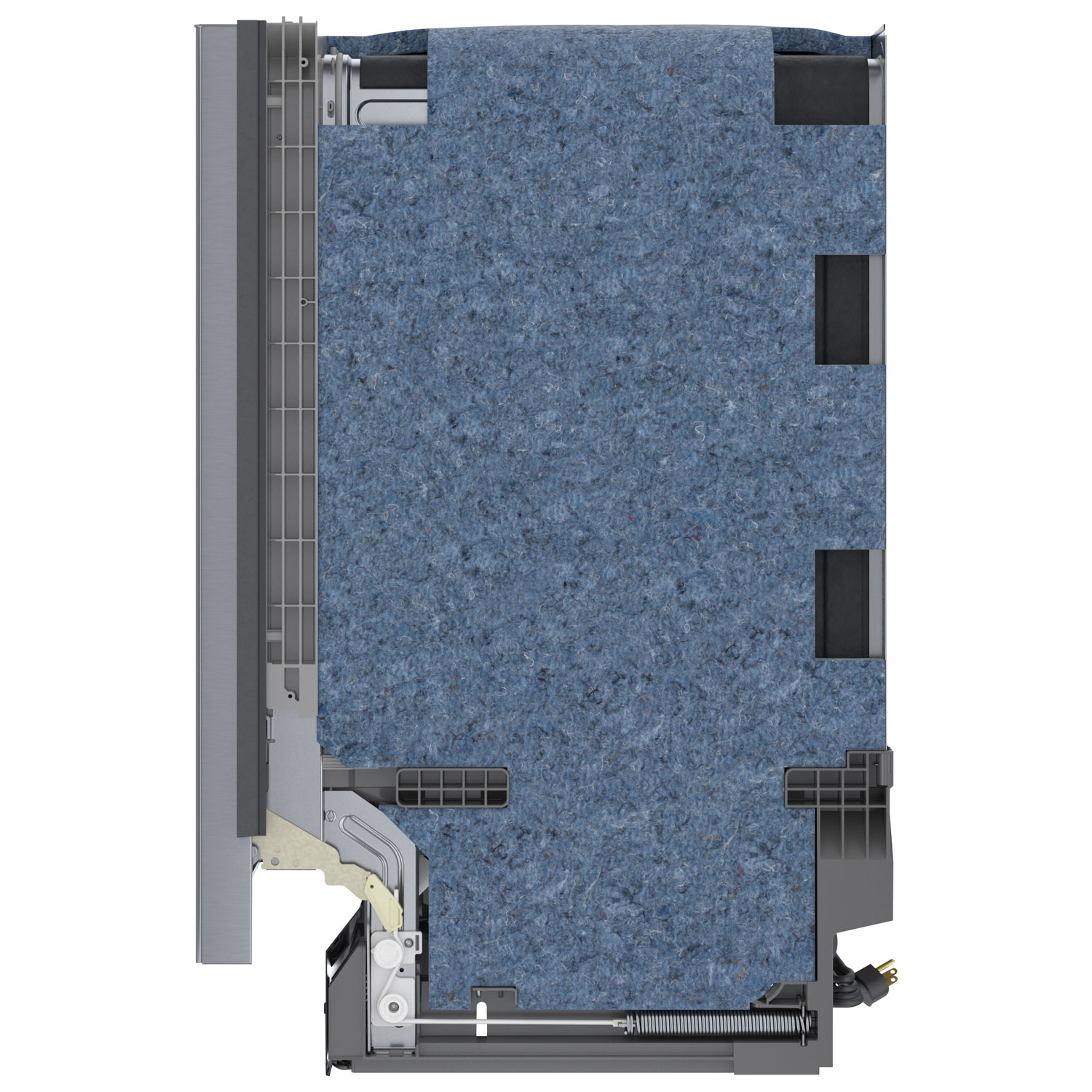 Lave-vaisselle encastrable intelligent de 24 po et 50 dB de Bosch - Acier inoxydable