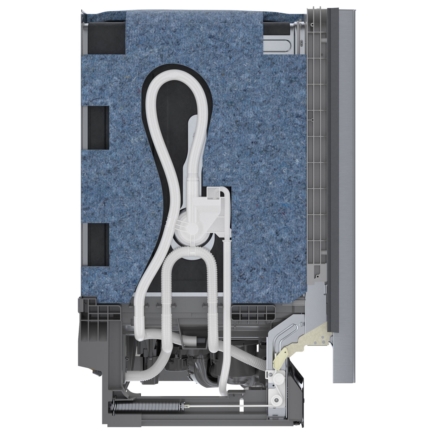 Lave-vaisselle encastrable intelligent de 24 po et 50 dB de Bosch - Acier inoxydable