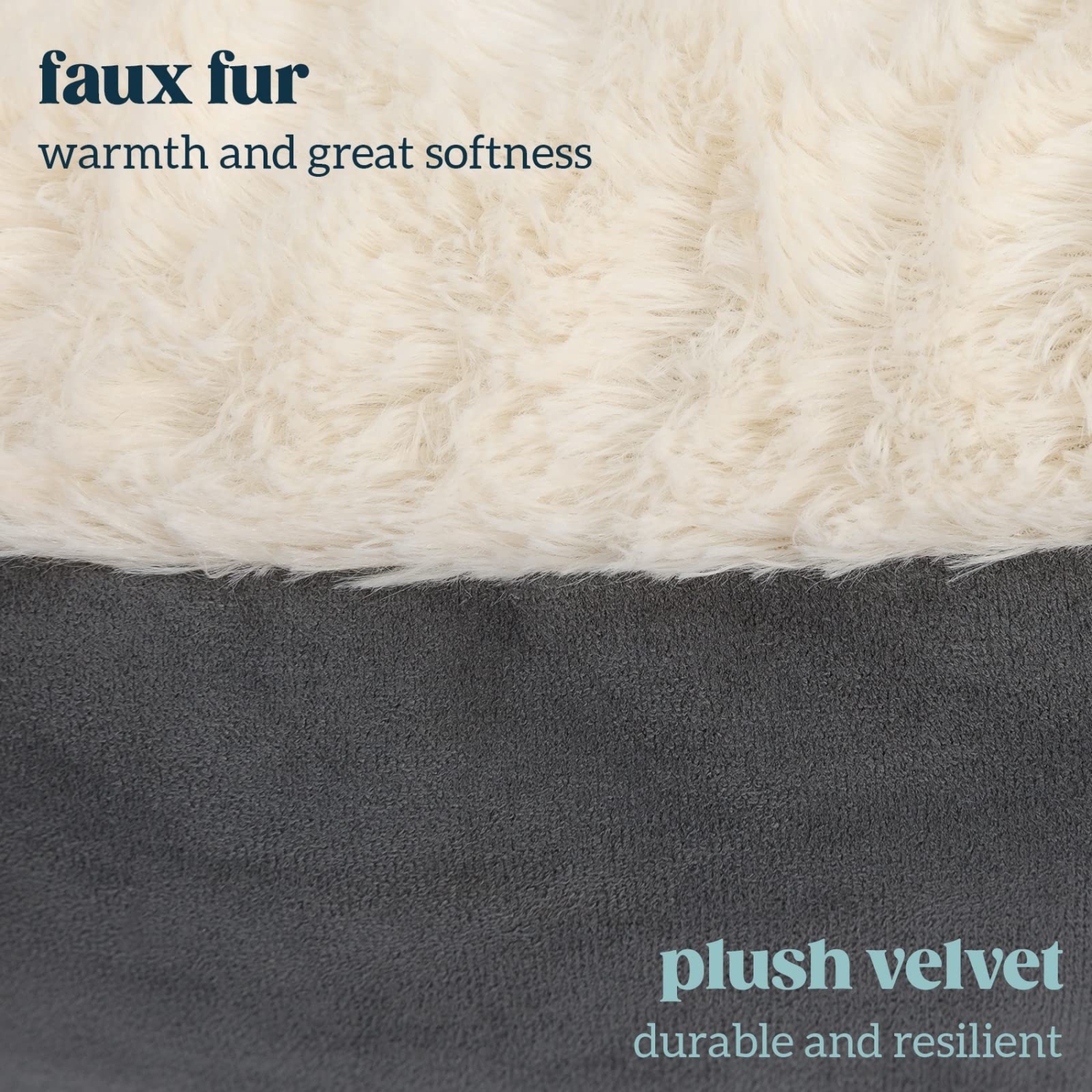 Lit pour chiens Cozy Cave pour petits chiens jusqu'à 30lbs - Lits Burrow lavables avec couverture attachée - lit recouvert Dog Cave avec base