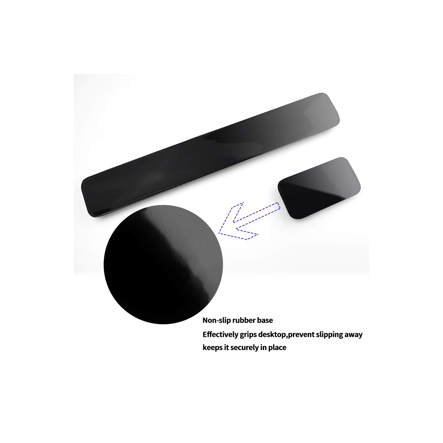 Keyboard and Mouse Wrist Rest Set Gaming Memory Foam Ergonomic Hand Palm Rest Support for Computer, PC, Laptop, Mac Typing and Wrist Pain Relief and