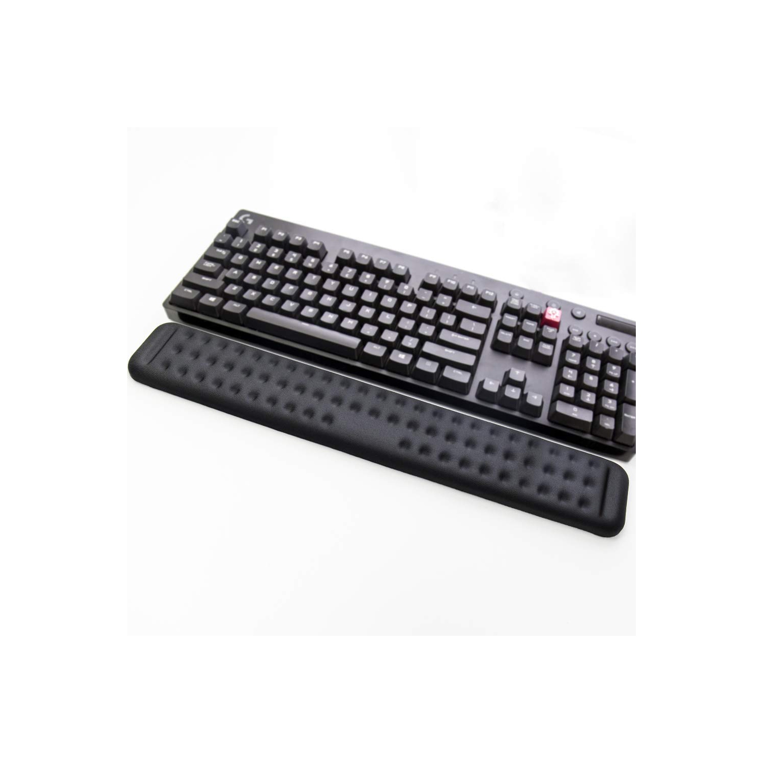 Keyboard Wrist Rest Gaming Tenkeyless Memory Foam Hand Palm Rest Support for Office, Computer, Laptop, Mac Typing and Wrist Pain Relief and Repair