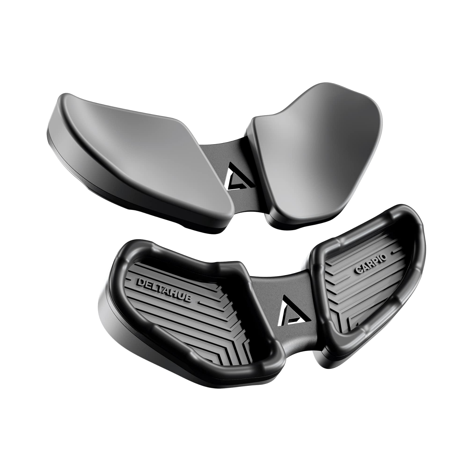 Carpio 2,0 - Repose-poignets ergonomique pour souris, support de tunnel carpial, soulagement de la douleur, antifatigue, Easy Glide, Élégant, bureau,