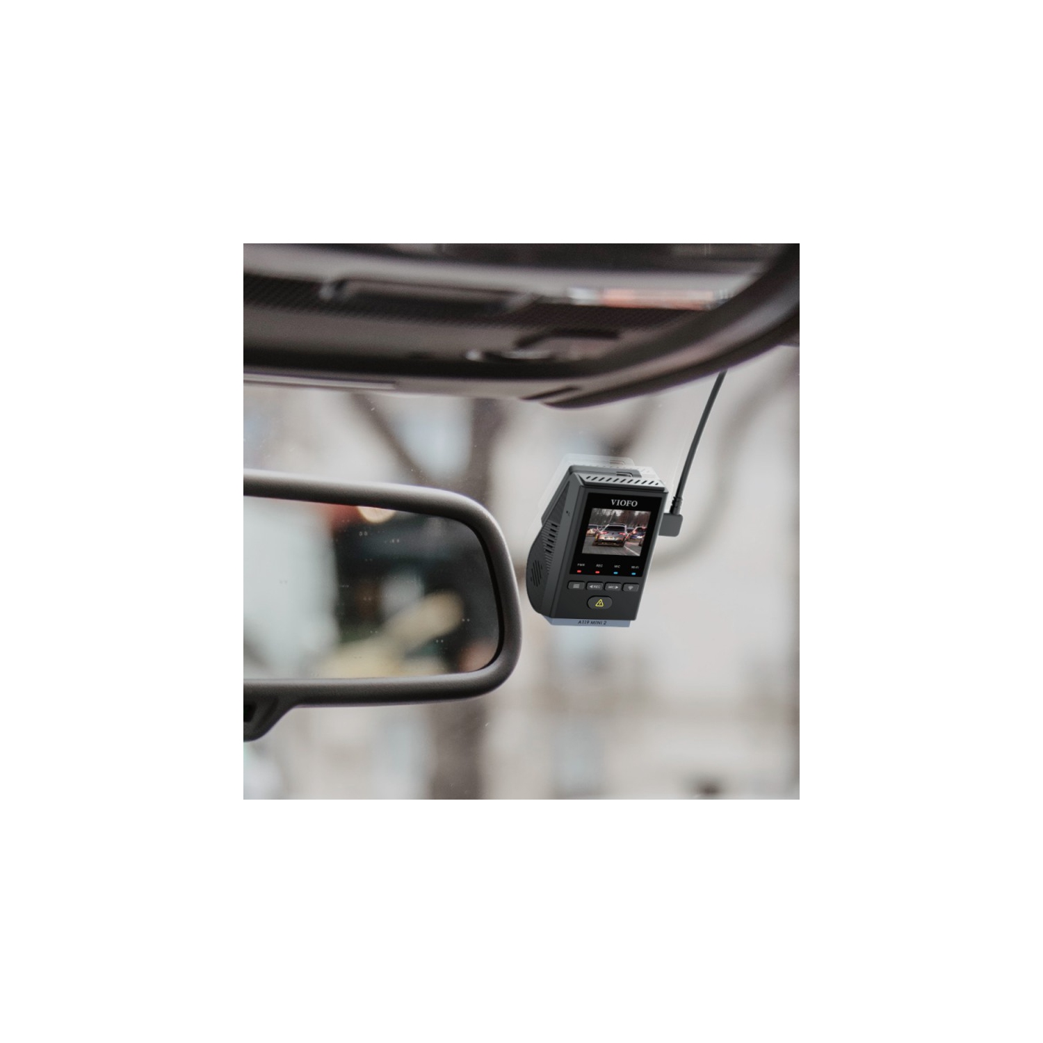 VIOFO A119 Mini 2 Dash Cam - 2K 60fps/HDR 30fps, STARVIS 2 Sensor, Voice Control, 5GHz Wi-Fi GPS, Night Vision 2.0, Buffered Parking Mode,