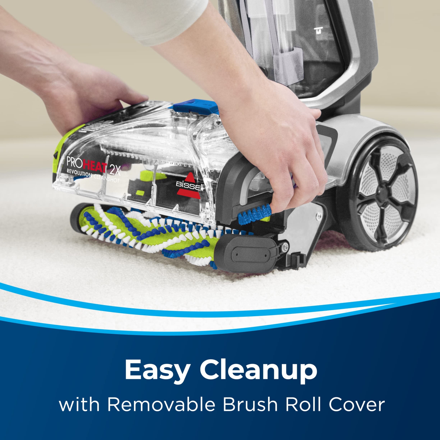 BISSELL ProHeat 2X Revolution Premier CleanShot Carpet Cleaner, 3588B