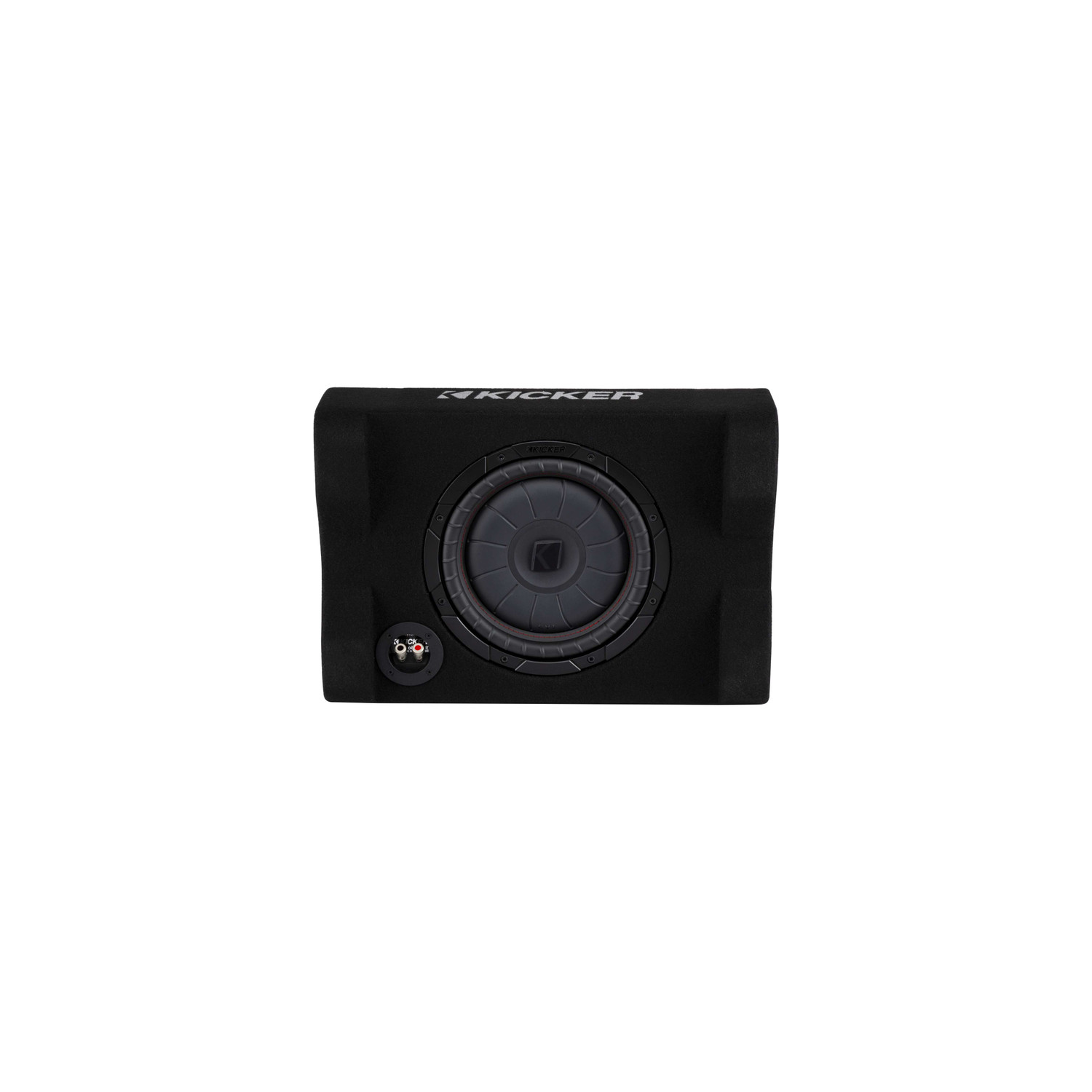 Kicker 48CVTDF102 CVTDF 10" Subwoofer in Down Firing Encl, 2-Ohm; RoHS Compliant