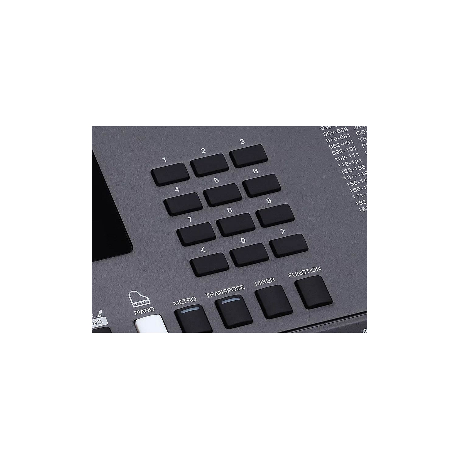 Medeli MK-200 Millenium Series clavier à 61 touches avec touches tactiles et écran ACL rétroéclairé