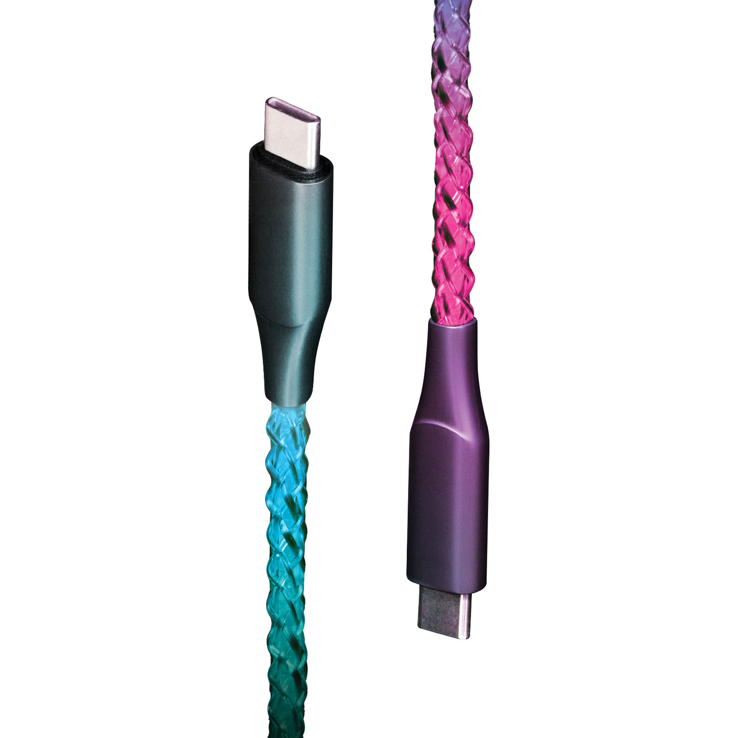 Helix Lucid LED 1m USB-C to USB-C Charge/Sync Cable (ETHCLTLED)