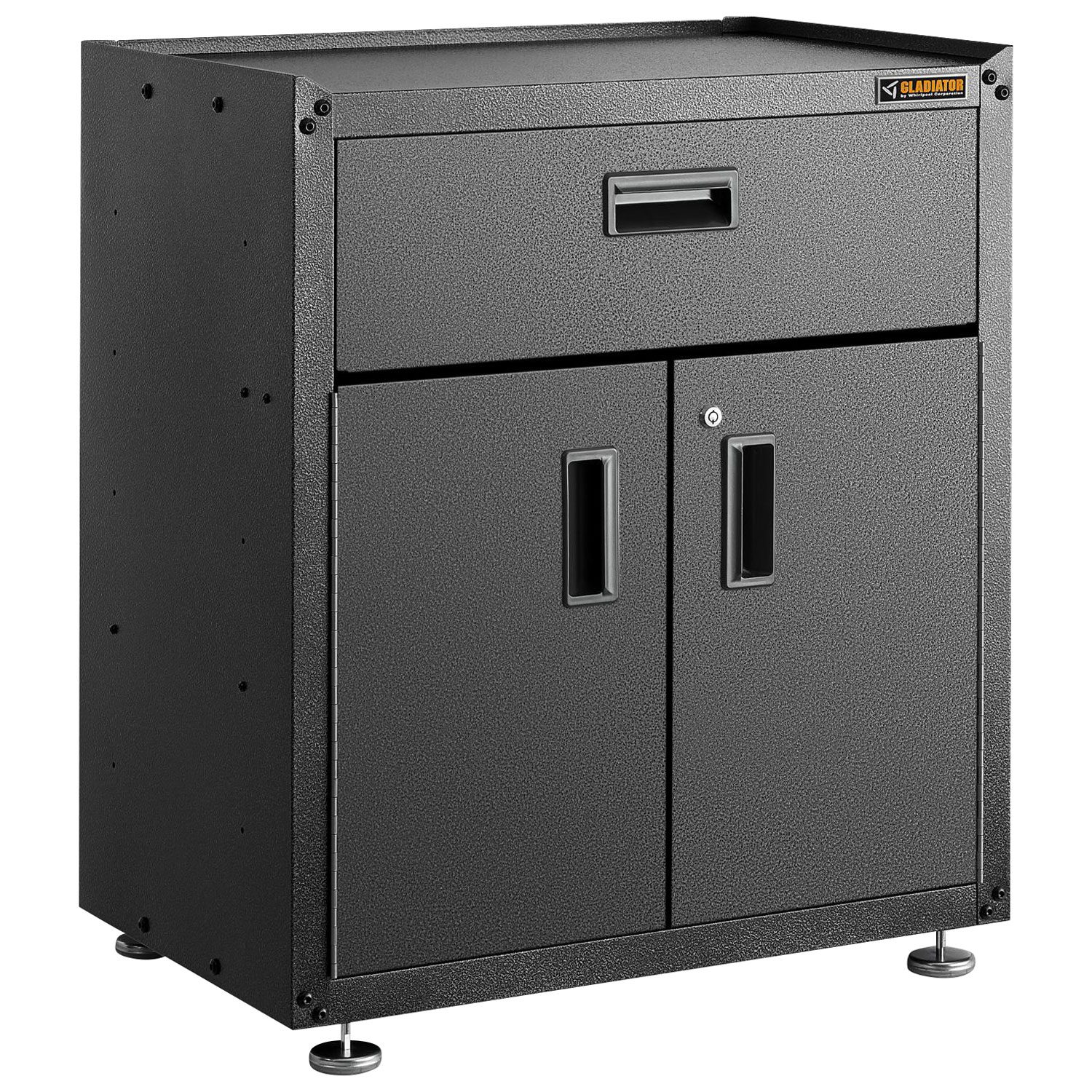 Armoire en acier murale GearBox de Gladiator - Granite martelé
