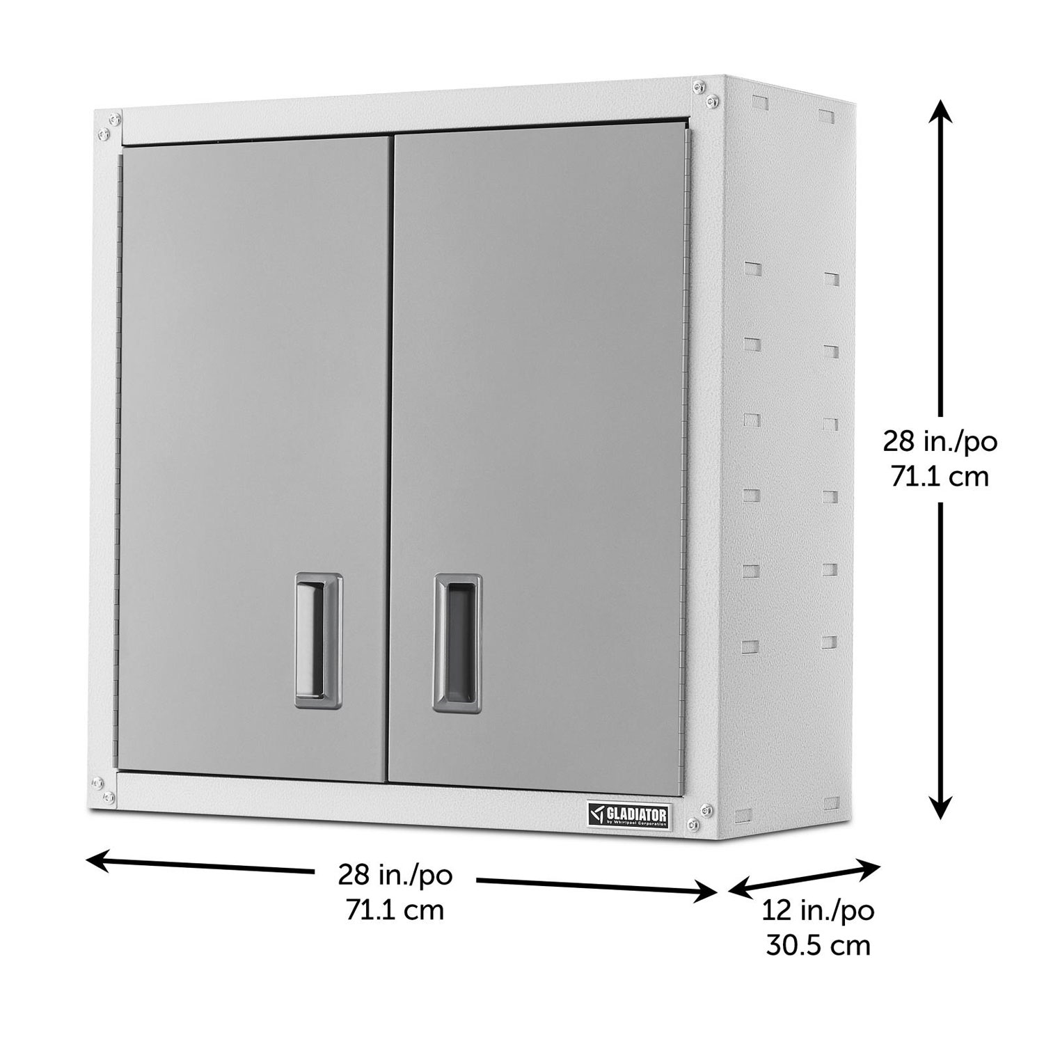 Gladiator Wall GearBox Steel Cabinet - Grey Slate
