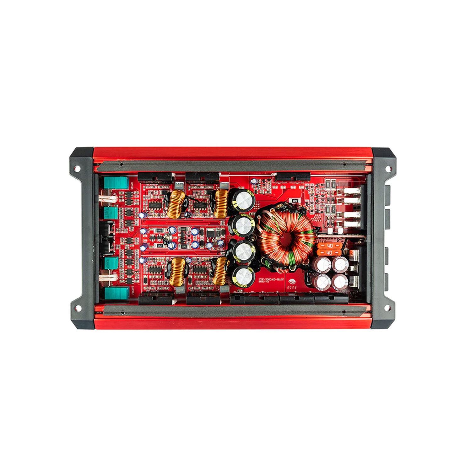 DS18 SXE-3000.4D/RD 4-Channel 3000W Peak Class-D Full Range Car Amplifier