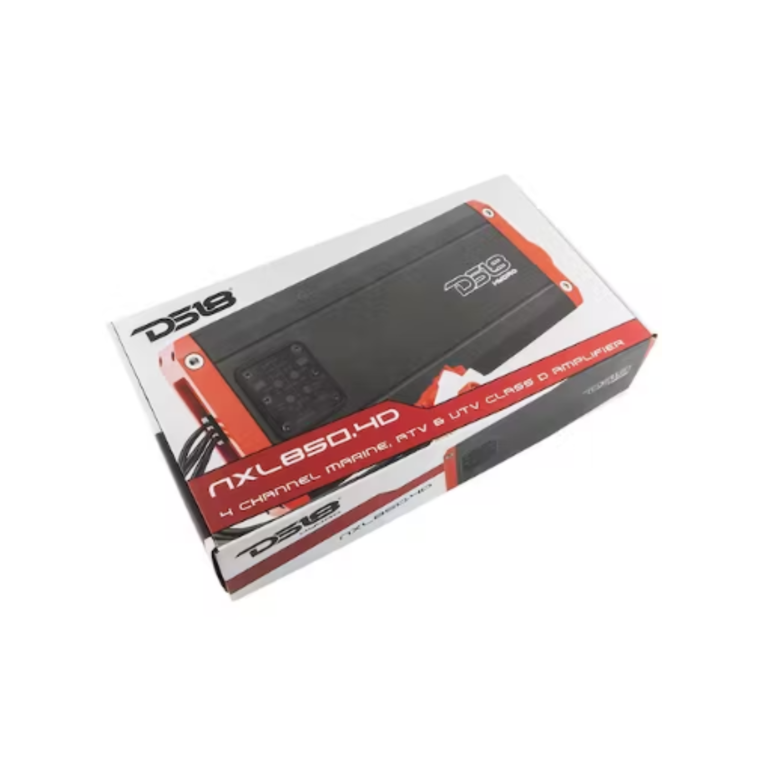 DS18 amplificateur nautique à gamme complète NXL-850,4D 4 canaux de 2100 W, IPX65 W de classe D