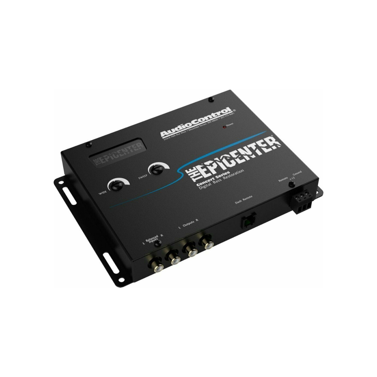 AudioControl le processeur de restauration de basses numérique Epicentre Black concert Series