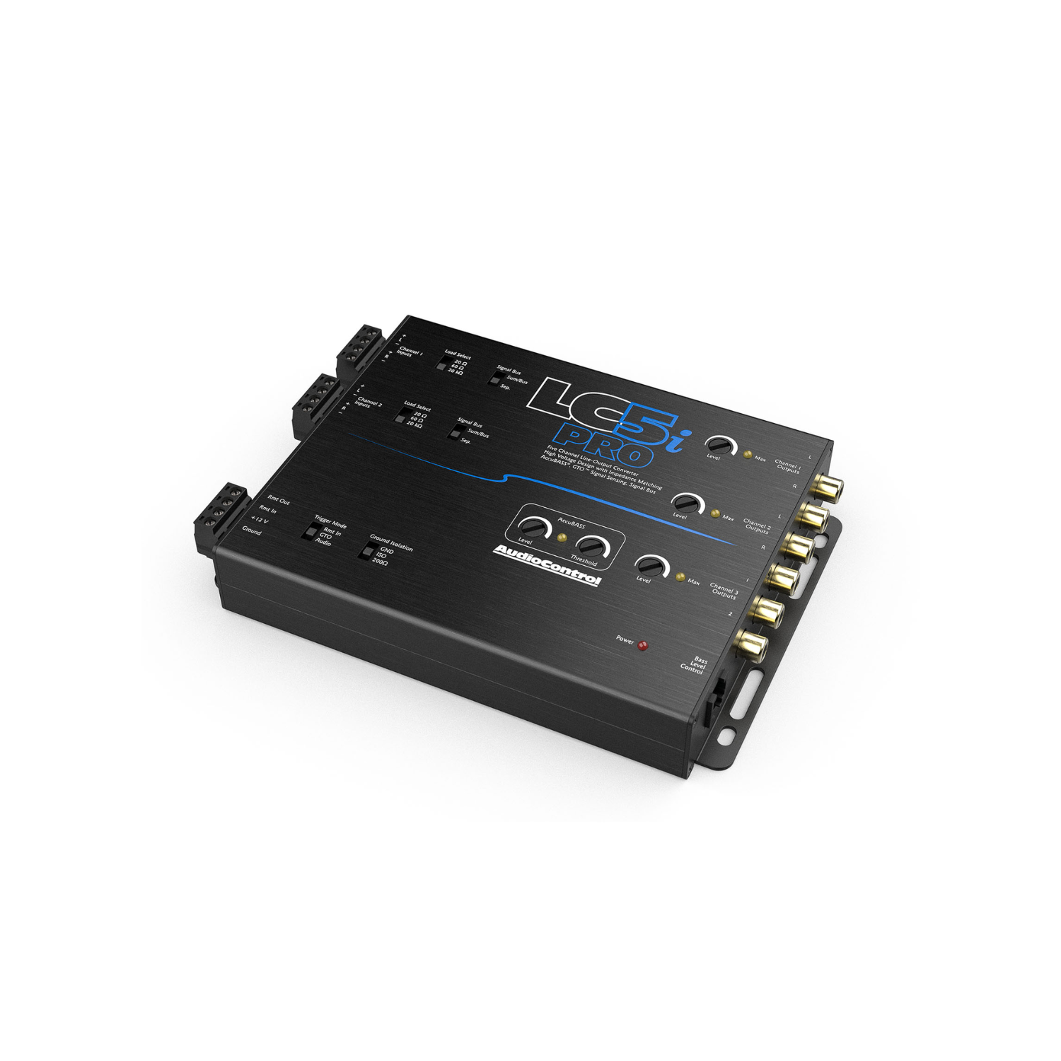 AudioControl LC5i PRO 5 Channel Line Out Converter with AccuBASS & Dash Remote