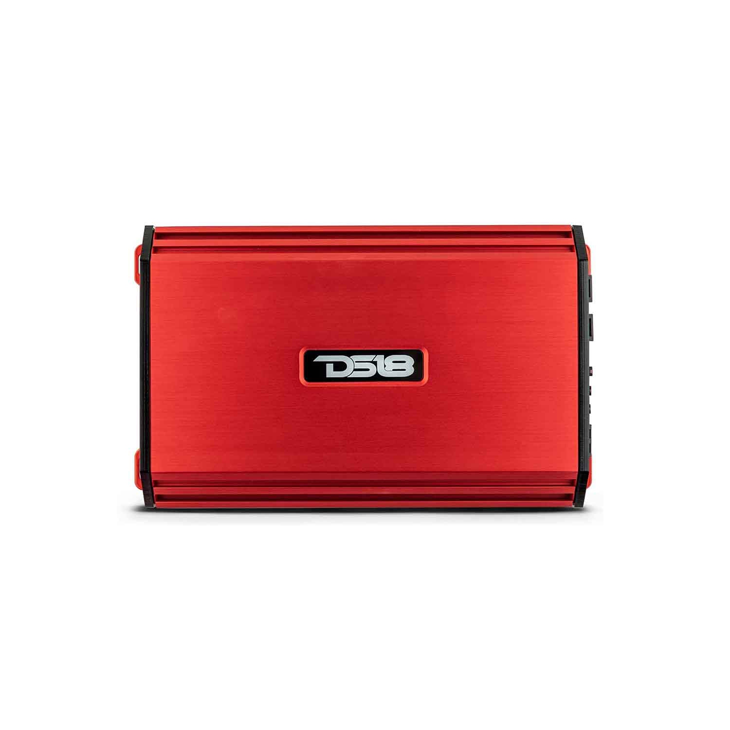 DS18 S-3500.1D/RD 3500W Monoblock Class-D Stereo Car Audio Amplifier - Red