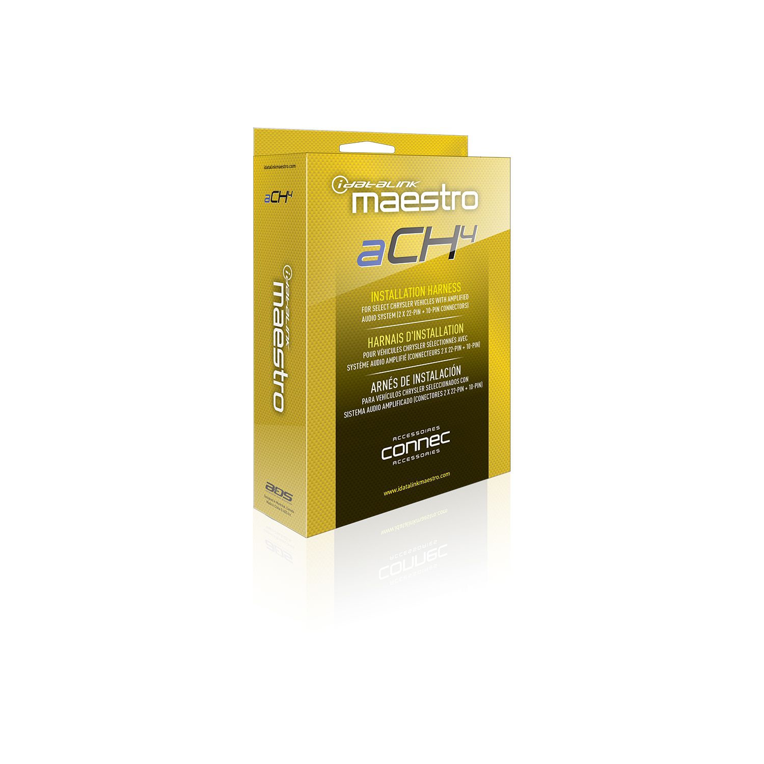 iDatalink HRN-AR-CH4 Maestro AR DSR1 Amplifier Interface Module T-Harness