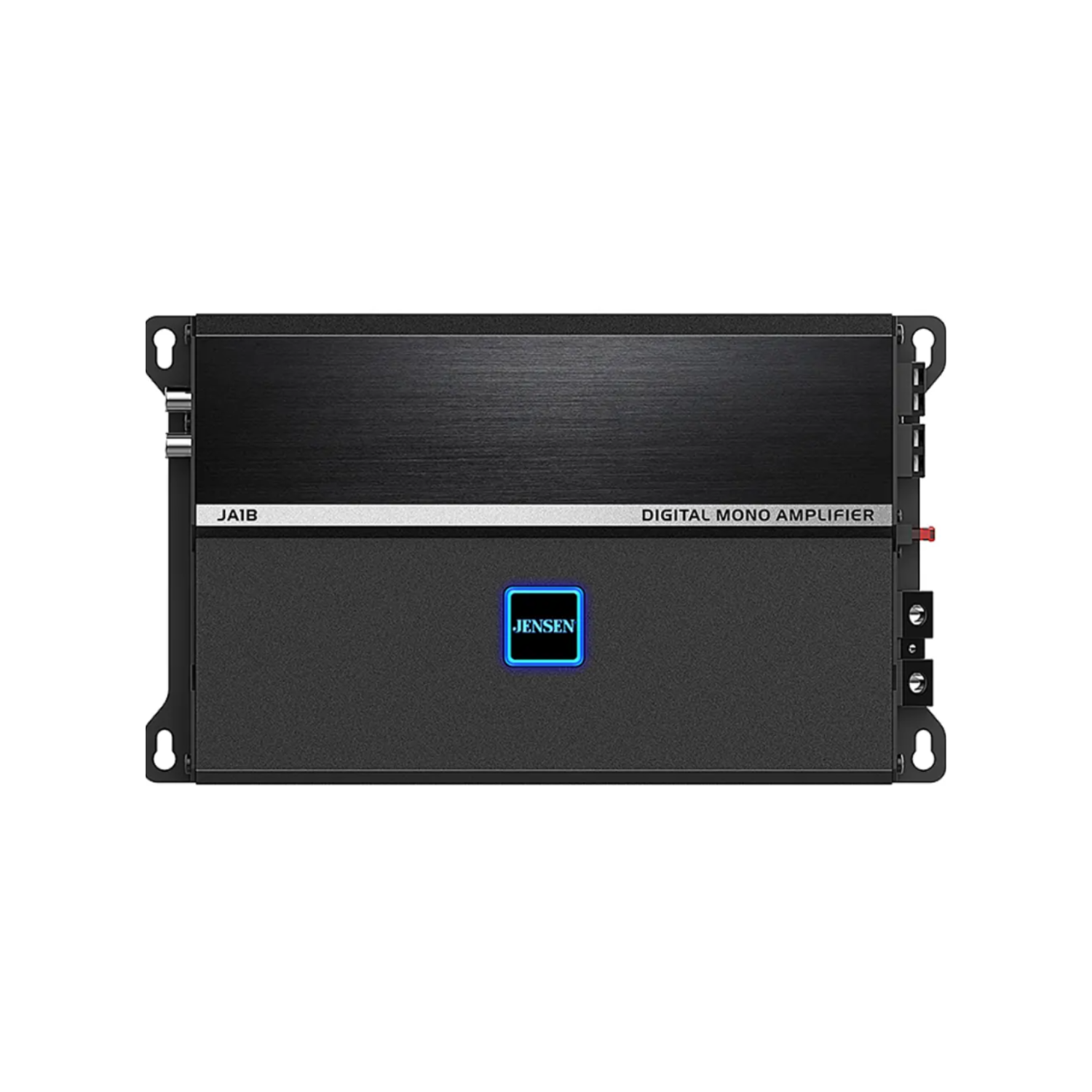 Jensen JA1B 290W RMS Monoblock Class-D Car Audio Compact Amplifier with DSP