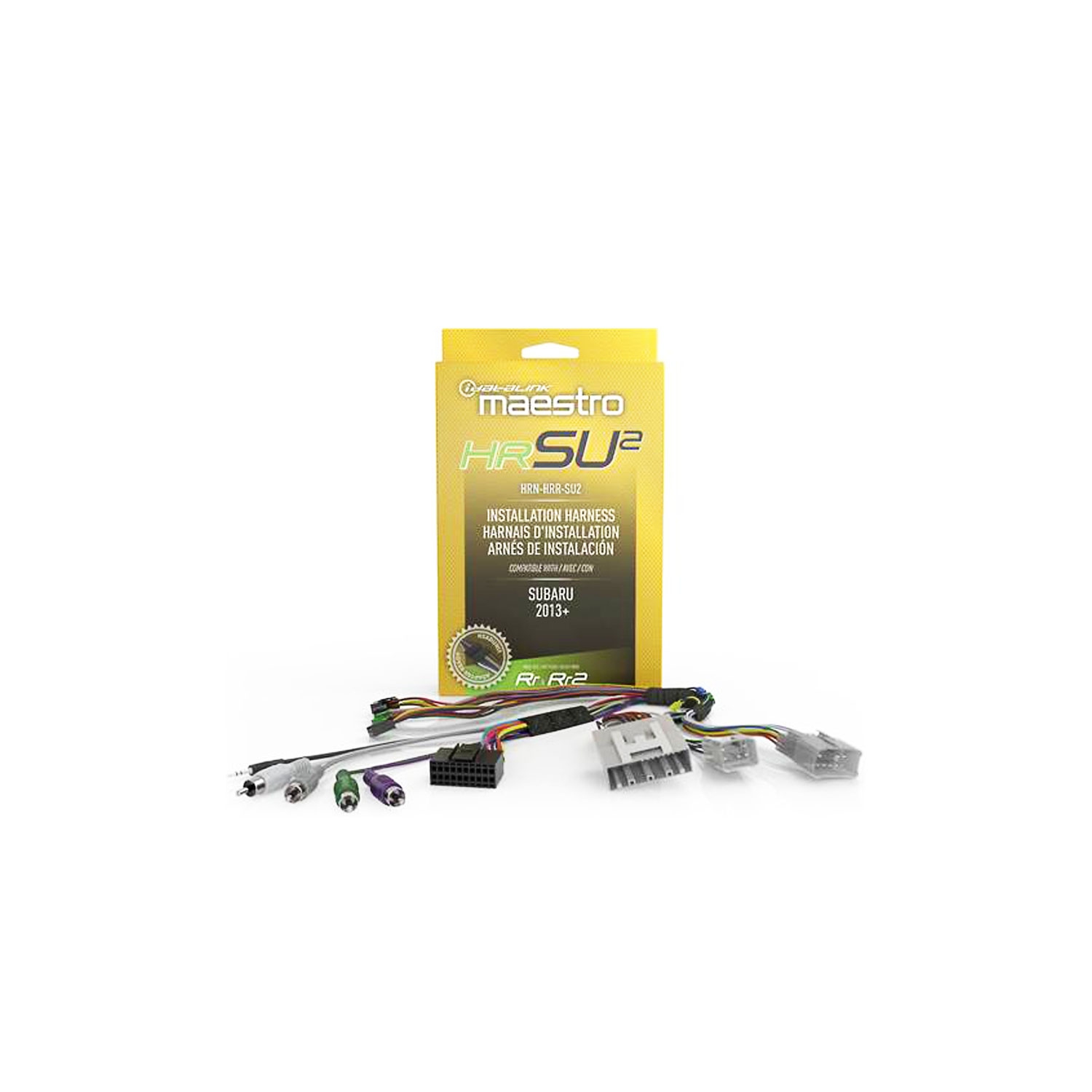 iDatalink HRN-HRR-SU2 Radio Replacement SWC Interface Harness for 2012-Up Subaru