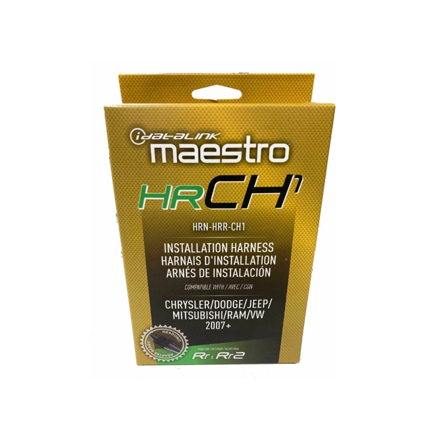 iDatalink HRN-HRR-CH1 SWC Factory Amp Retention Harness for Chrysler Dodge 2007+