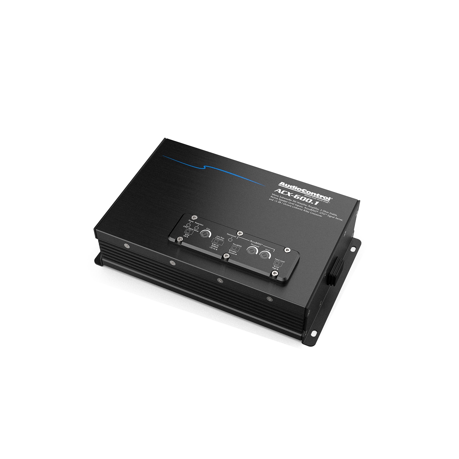 Amplificateur de 2 ohms stable IPX6 W à tous les temps ACX-600,1 1-CH Monoblock d'AudioControl