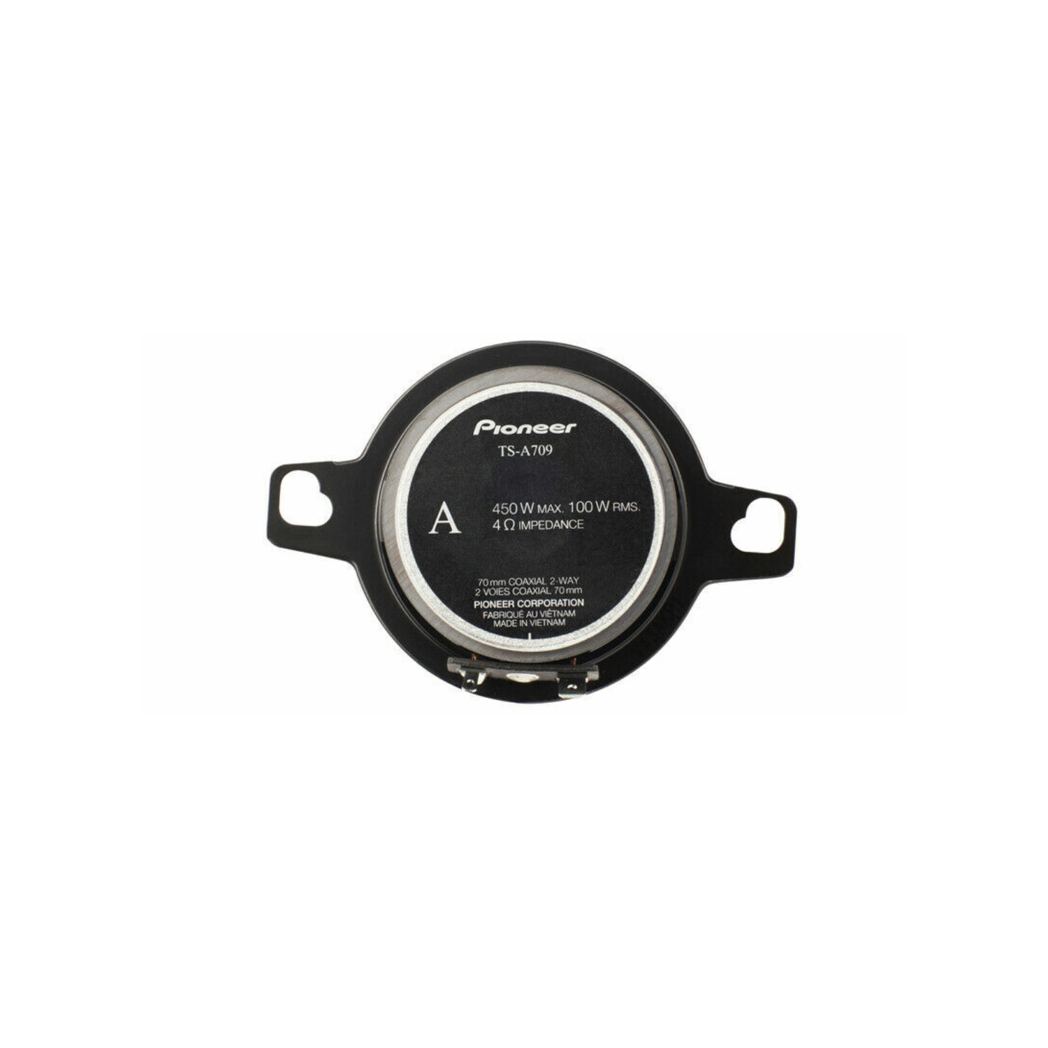 Pioneer TS-A709 2.75" 450W Max 2-Way 4-Ohms Car Audio Coaxial Speakers - Pair