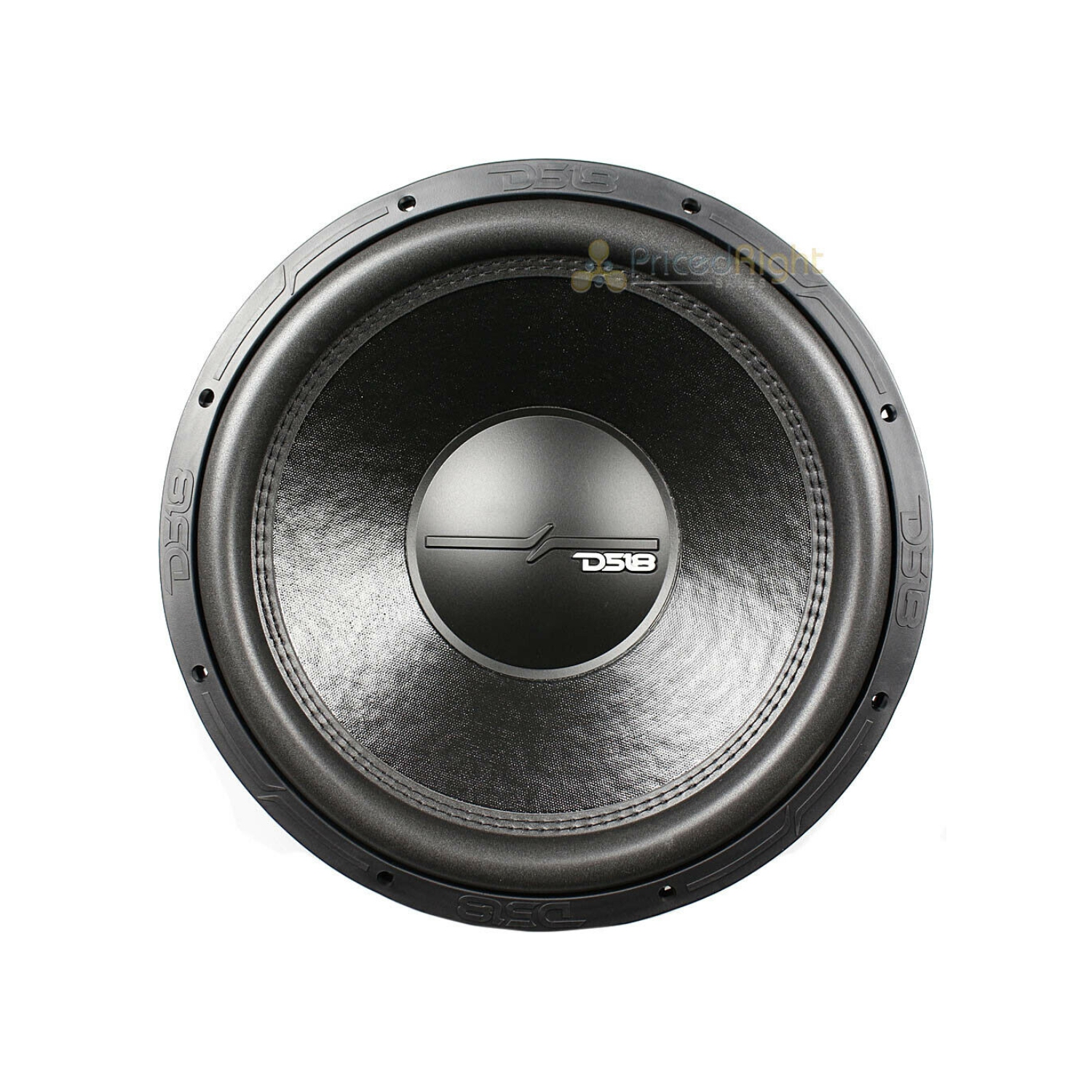 Haut-parleur d'extrêmes graves stéréo pour l'auto à double bobine acoustique DVC DS18 ZR15,2D 15 po 1500&nbsp;W Max, 2 ohms