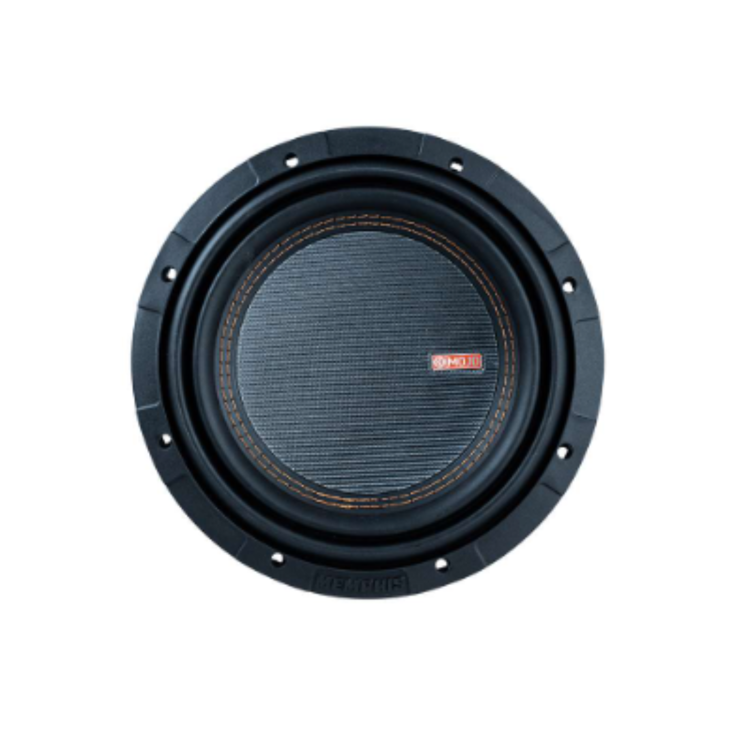 Haut-parleur d'extrêmes graves amplifié MJM812 8 po 1800&nbsp;W Max 1 ou 2 ohms pour l'auto Memphis Audio