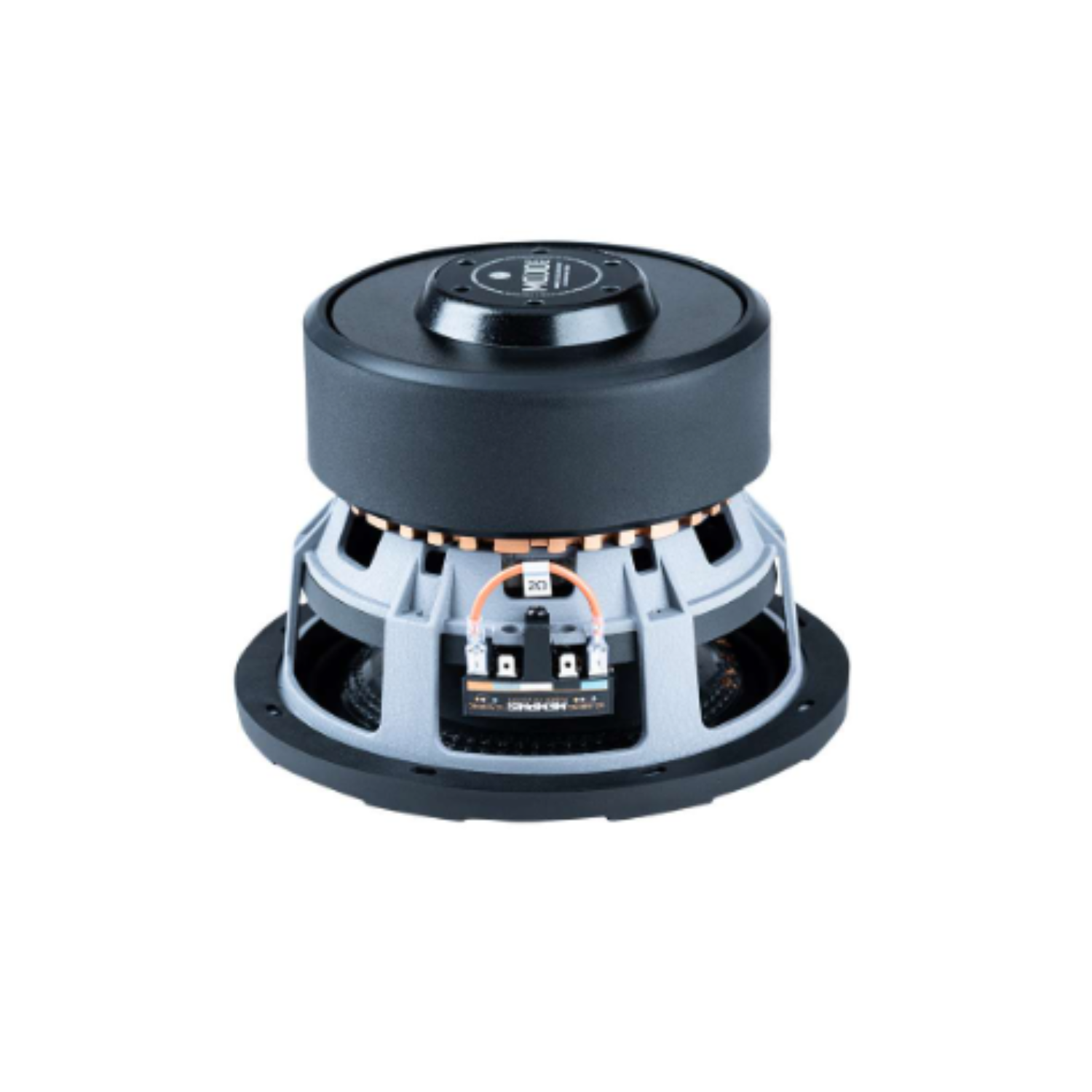 Haut-parleur d'extrêmes graves amplifié MJM812 8 po 1800&nbsp;W Max 1 ou 2 ohms pour l'auto Memphis Audio