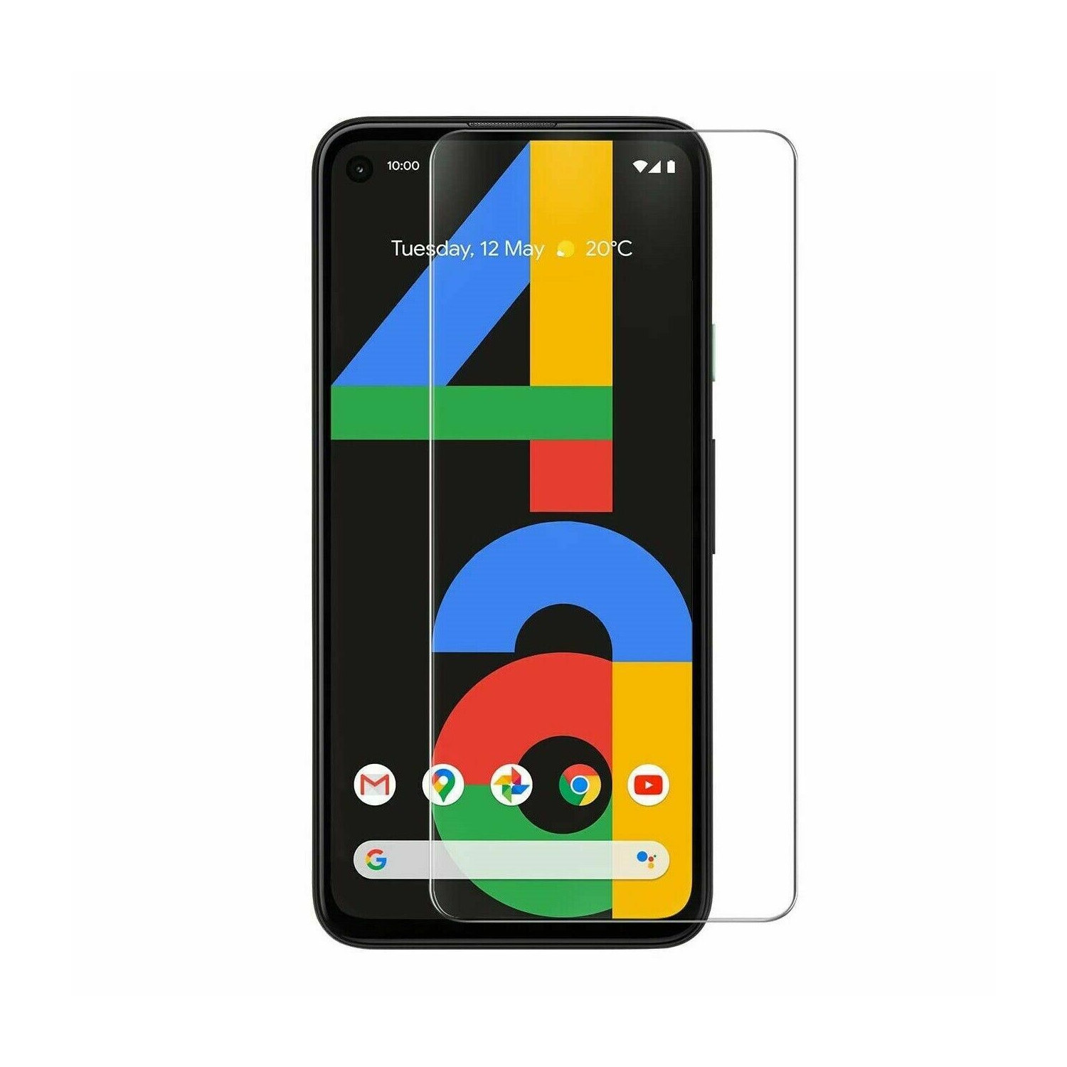 Protecteur d'écran ultramince en verre trempé de SuperShield pour Pixel 4 XL de Google