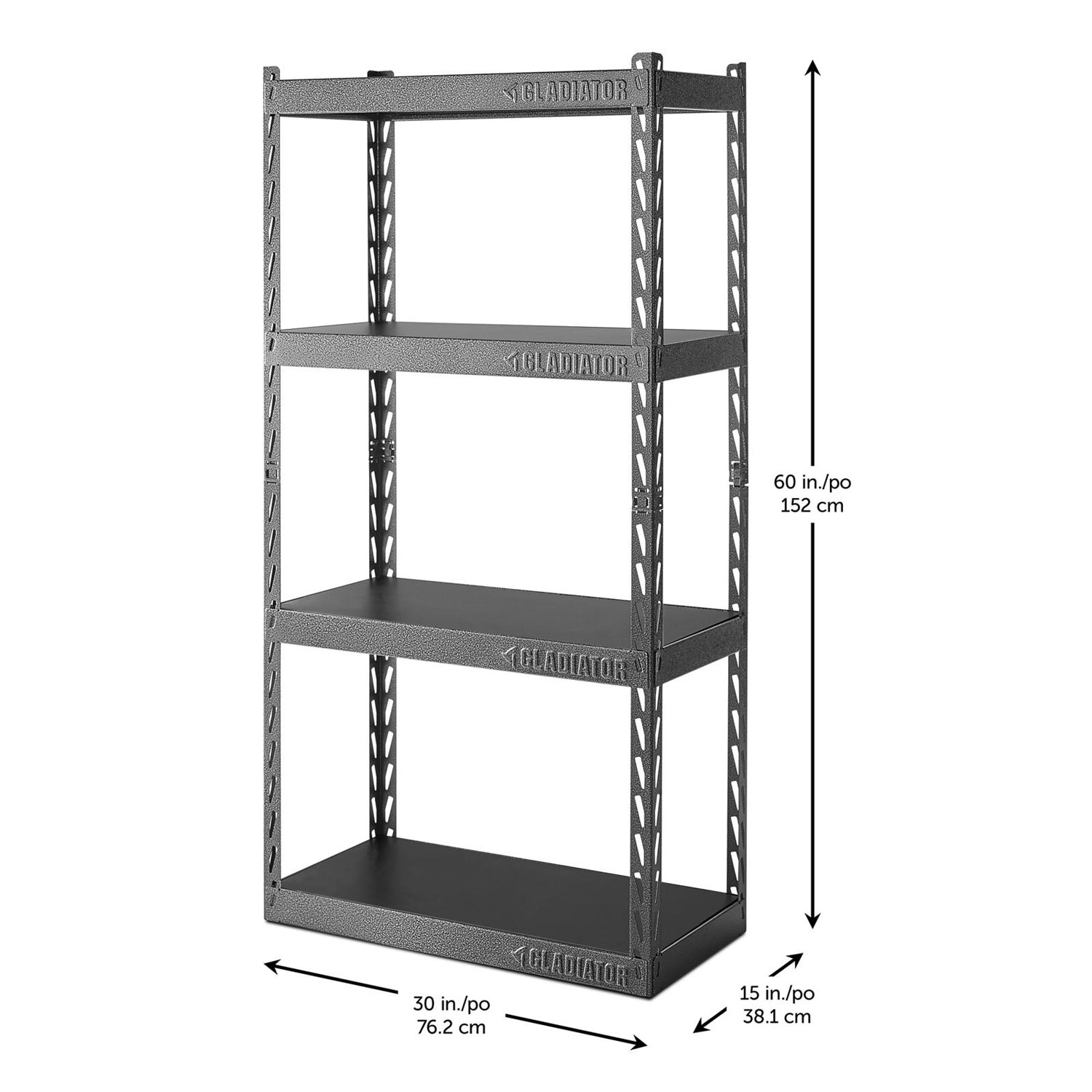 Gladiator EZ Connect Rack - Hammered Granite