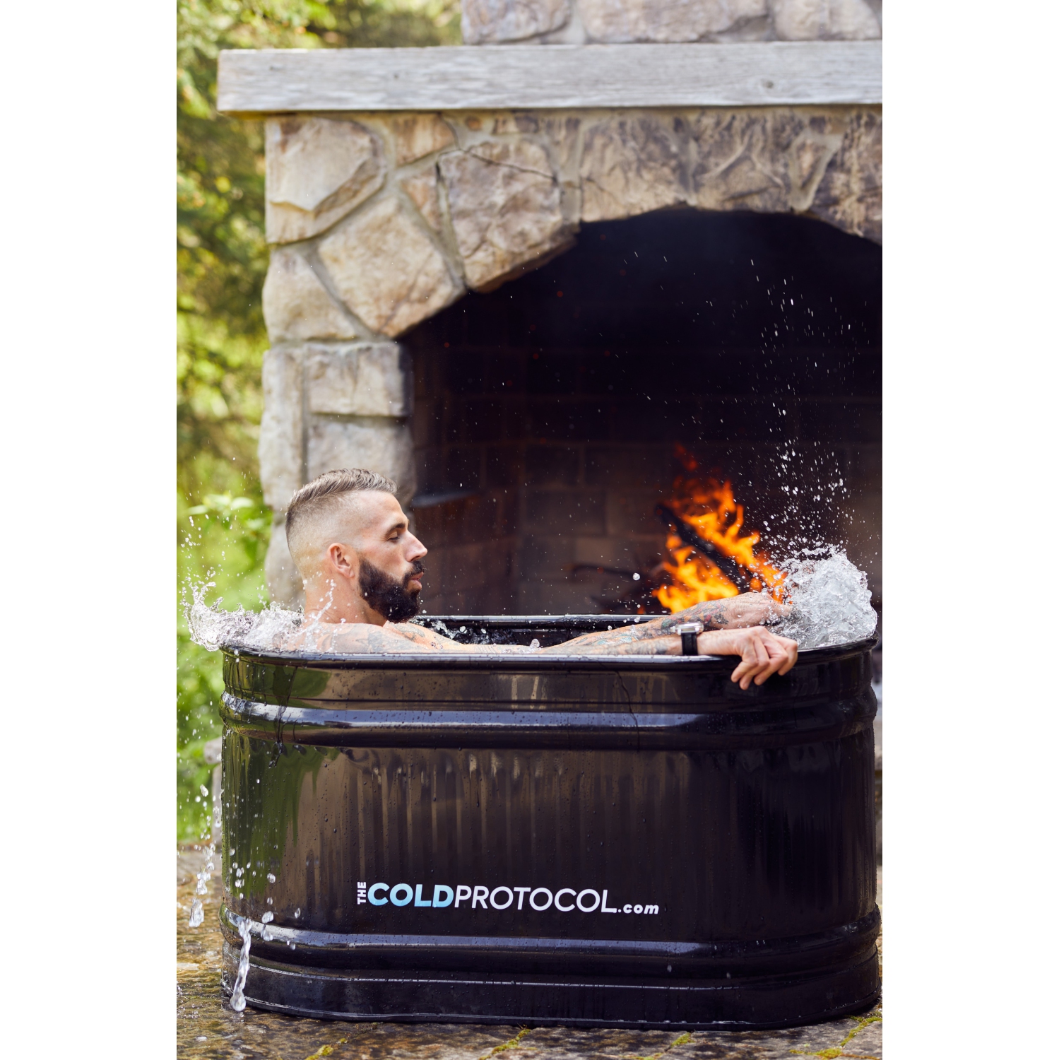 Cold Plunge 85-Gallon Tub with Cover $94.96 After Coupon (Reg