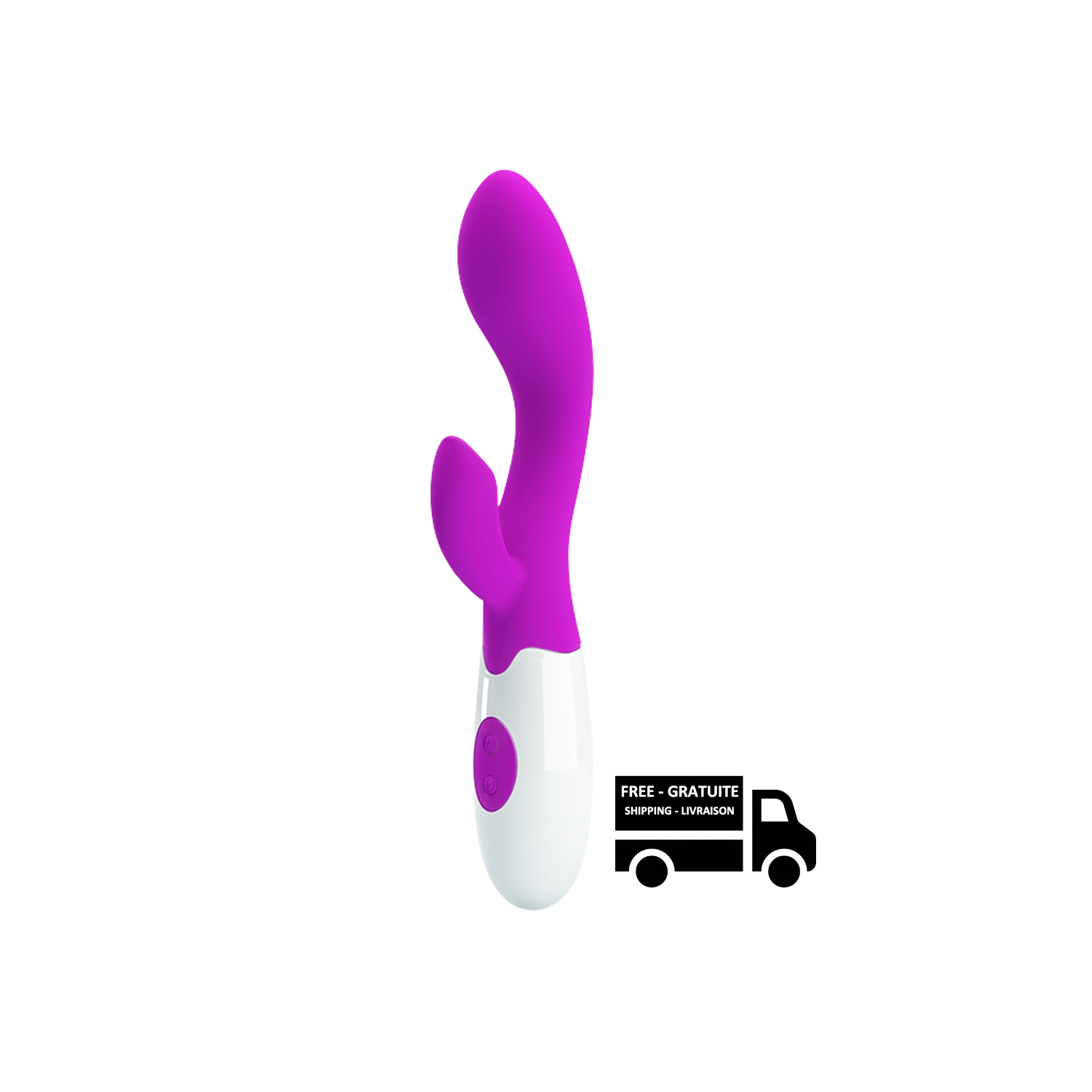 Stimula Brighty – The Multifunctional Personal Rabbit Vibrator with 30 Vibration Modes Dual Stimulator G-Spot Massager - Delivered in Discreet