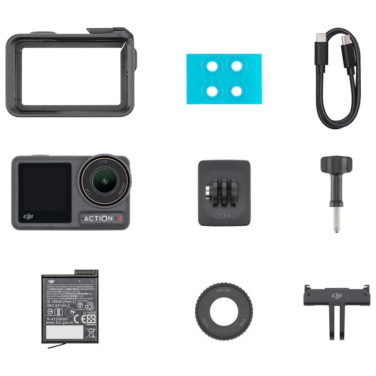 DJI Osmo Action 4 Standard Combo 4K Action Camera | Best Buy Canada