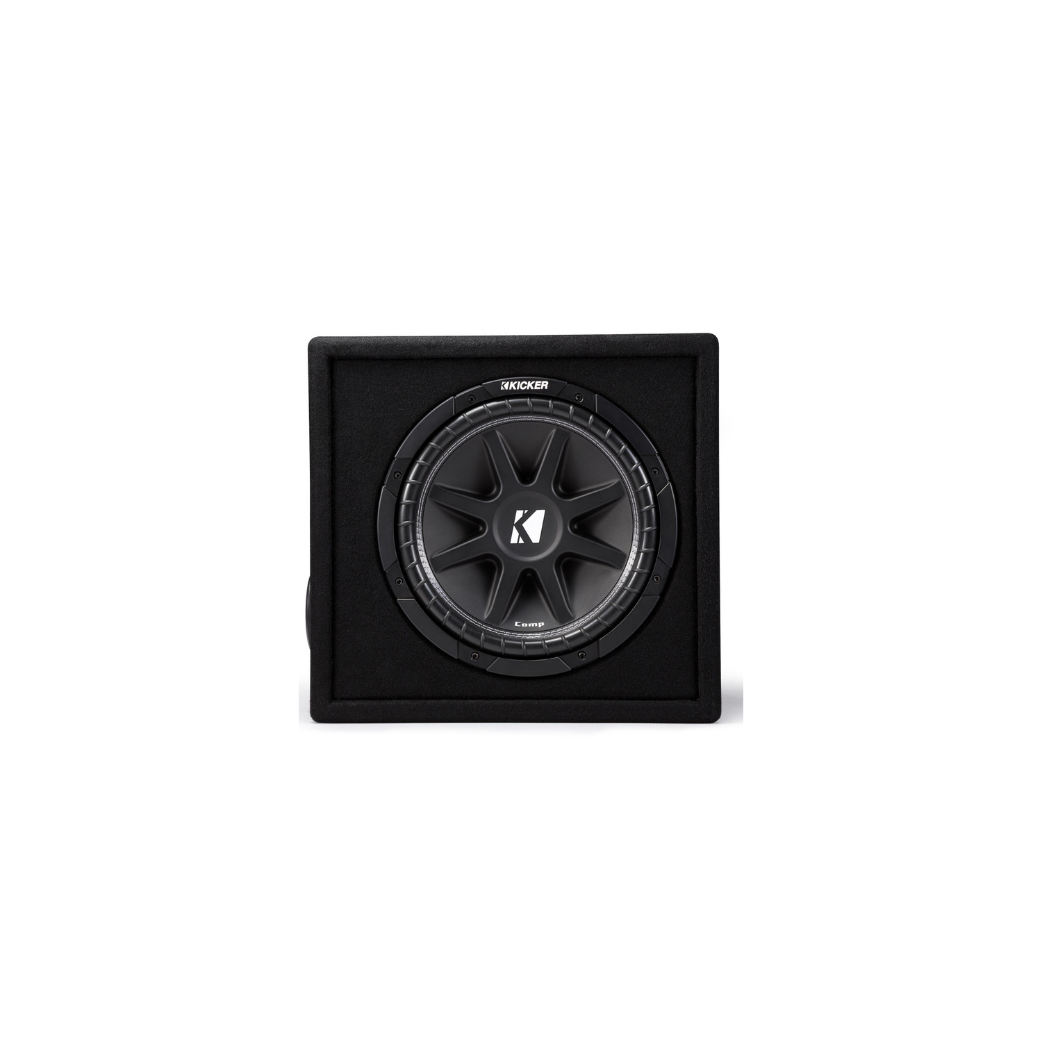 Kicker 43VC124 – haut-parleur d’extrêmes graves Comp de 12 po en Encl ventilé, 4 ohms, compatible RoHS