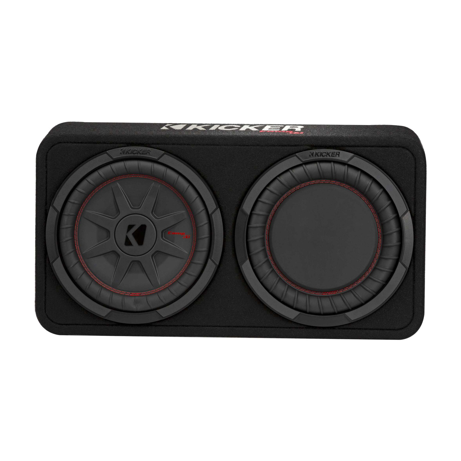 Kicker, 48TCWRT102 – haut-parleur d’extrêmes graves CompRT de 10 po dans un boîtier mince, 2OHM, compatible RoHS