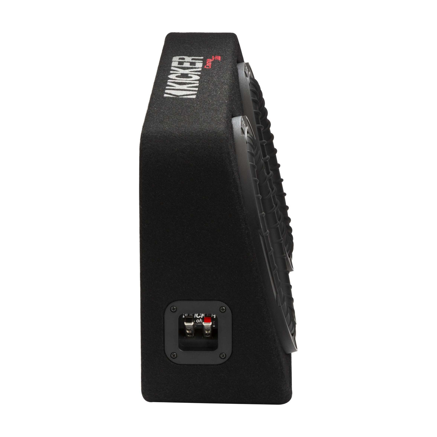 Kicker, 48TCWRT102 – haut-parleur d’extrêmes graves CompRT de 10 po dans un boîtier mince, 2OHM, compatible RoHS