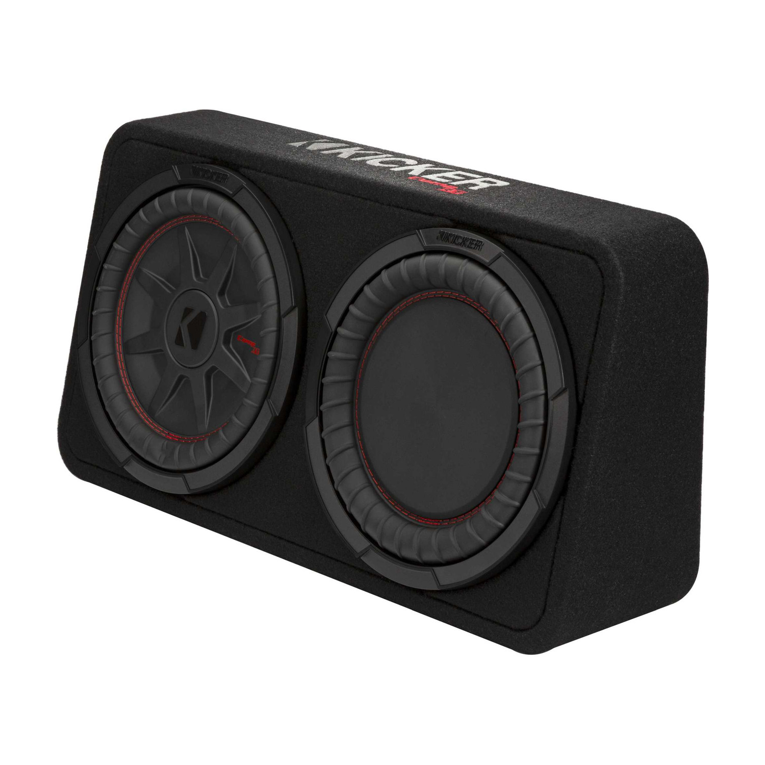 Kicker, 48TCWRT102 – haut-parleur d’extrêmes graves CompRT de 10 po dans un boîtier mince, 2OHM, compatible RoHS