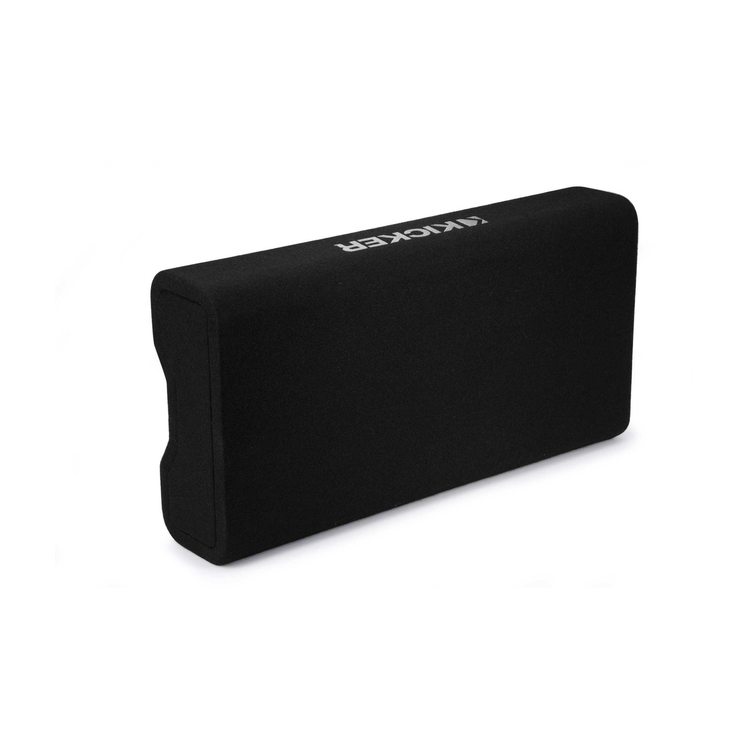 Kicker 48TRTP102 – haut-parleur d’extrêmes graves à orientation vers le bas mince de 10 po et enceinte de radiateur passif, 2 ohms, compatible RoHS