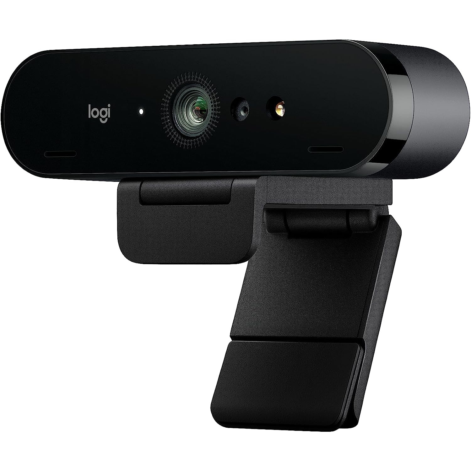 Logitech Brio 4K Pro Webcam, Ultra 4K HD Video Calling, Noise-Canceling mic, HD Auto Light Correction, Wide Field of View, Works with Microsoft Teams, Zoom, Google Voice