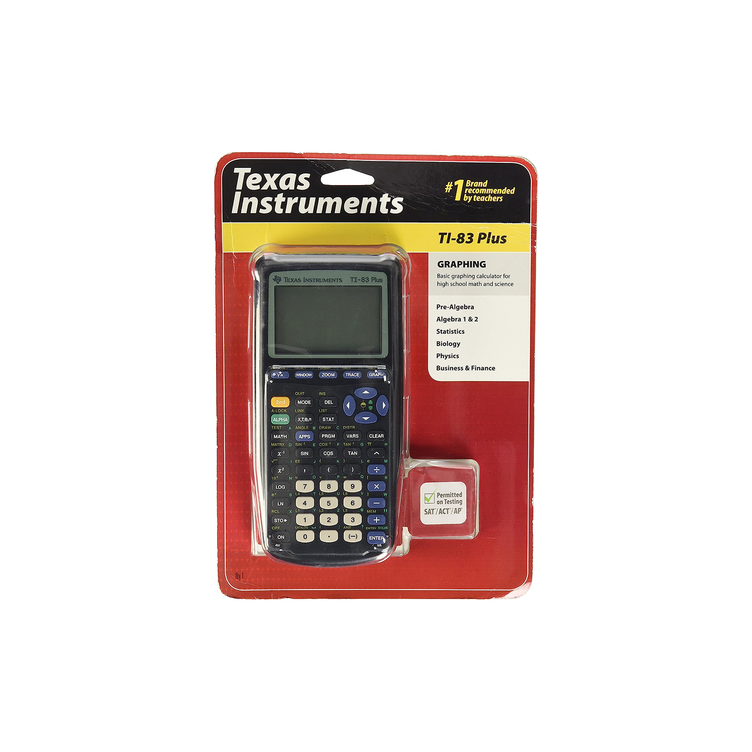 Calculatrice graphique TI-83 plus de Texas Instruments