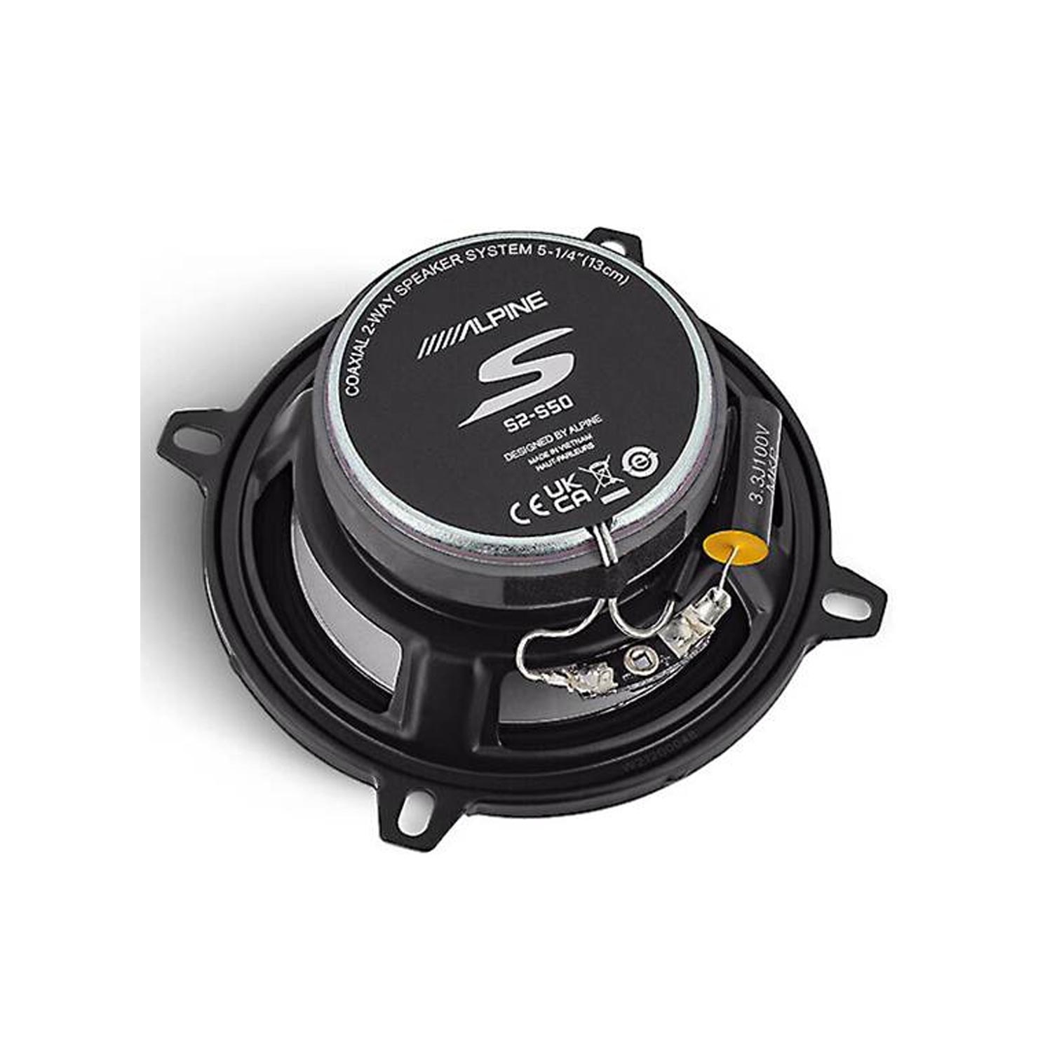 Alpine S2-S50 S-Series 5″ Coaxial 2-Way Car Speakers