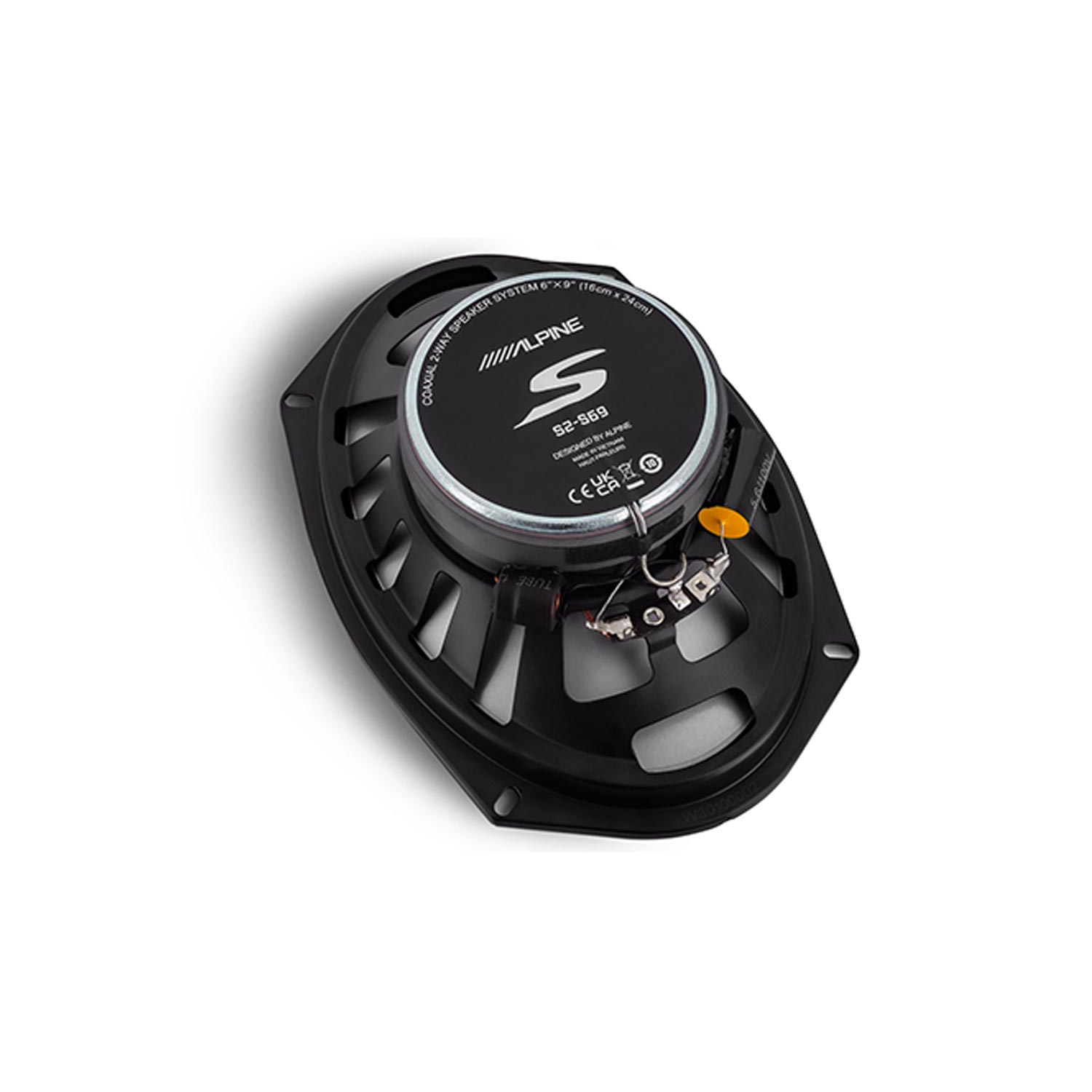 Alpine S2-S69 S-Series 6″x9″ Coaxial 2-Way Car Speakers