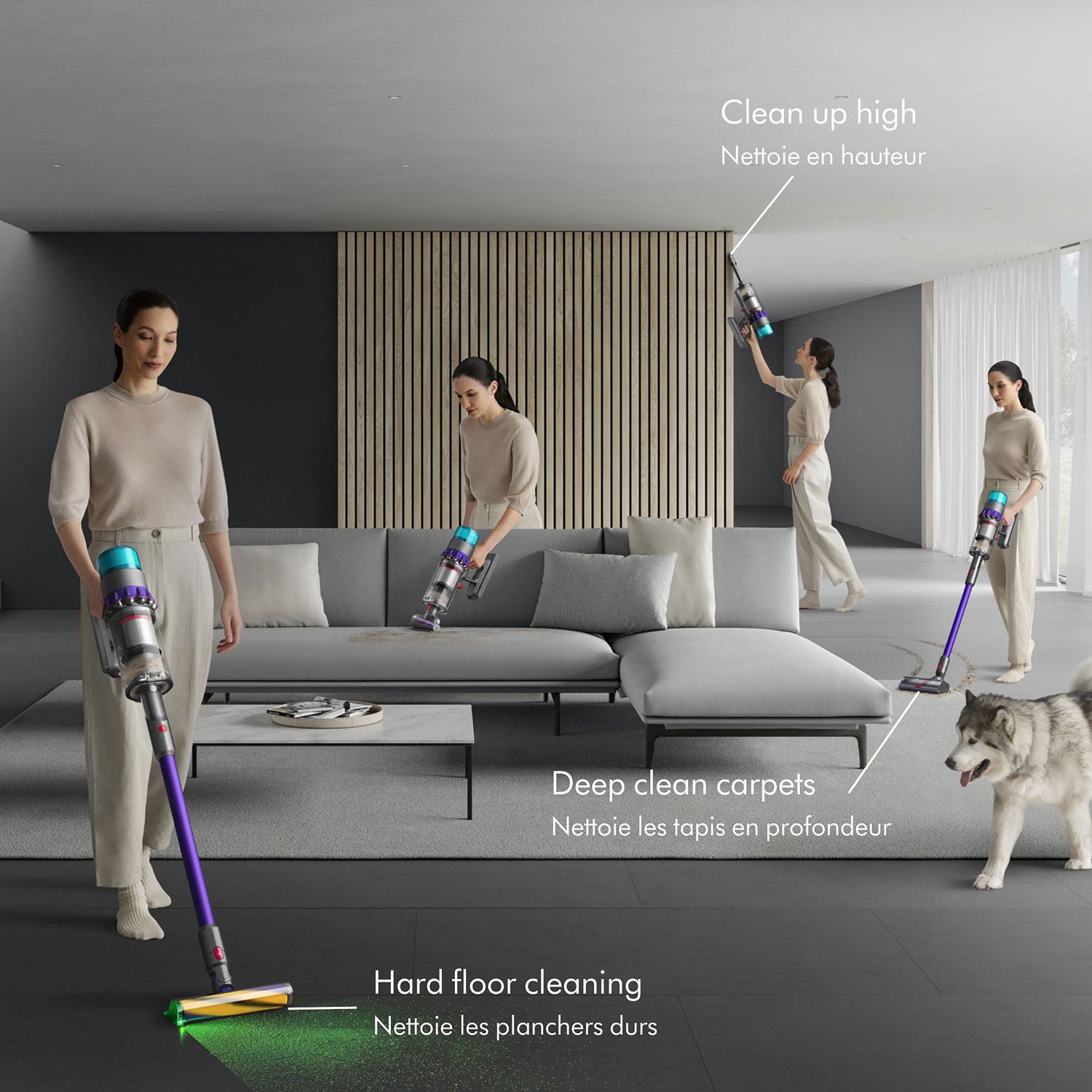 Dyson Gen5detect Cordless Stick Vacuum - Purple