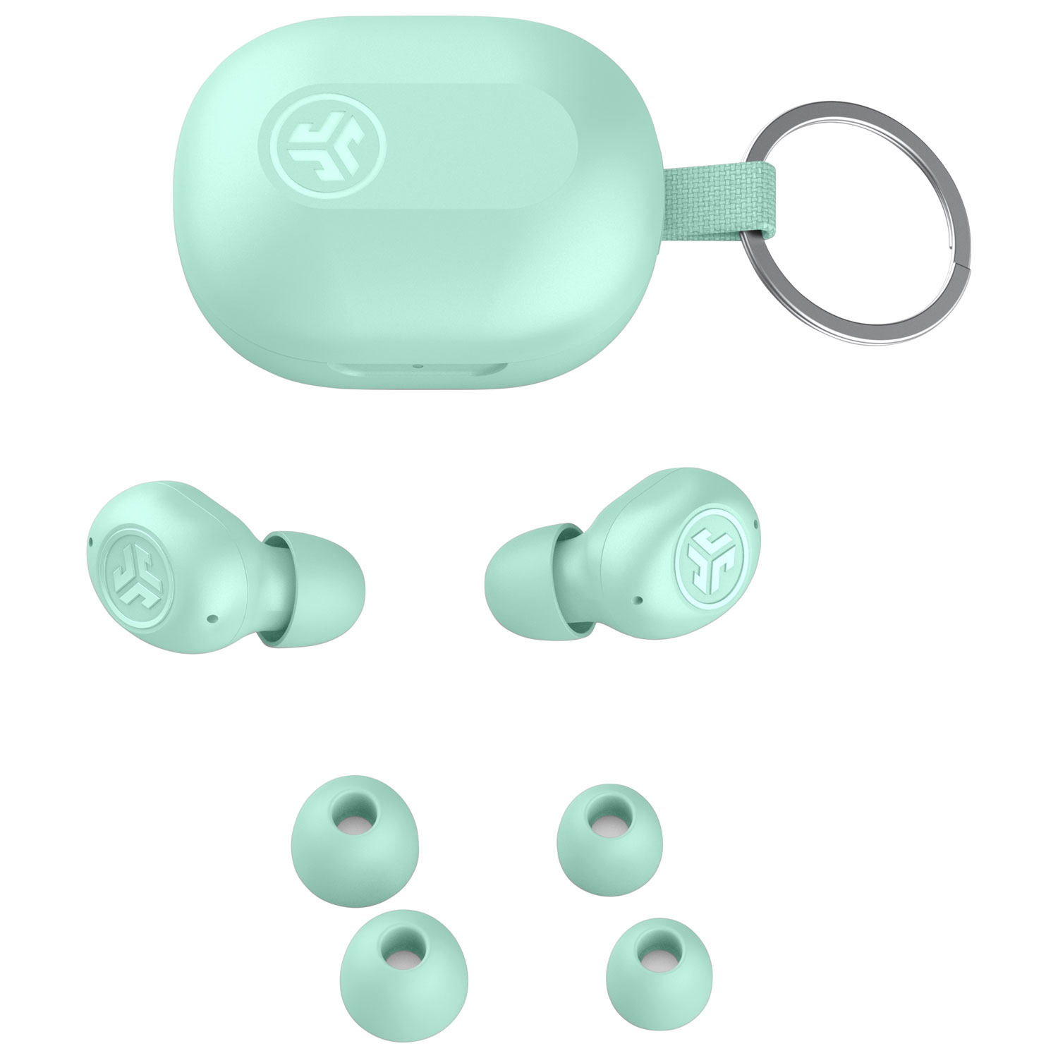 JLab JBuds Mini In-Ear True Wireless Earbuds - Mint