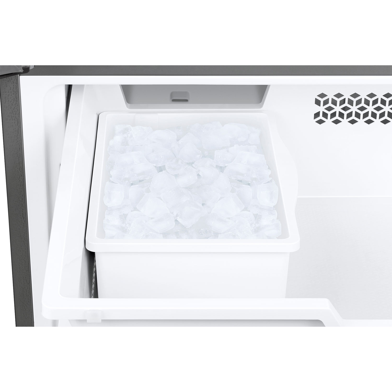 Hisense 31.5" 21.1 Cu. Ft. French Door Refrigerator with Ice Dispenser - Stainless Steel