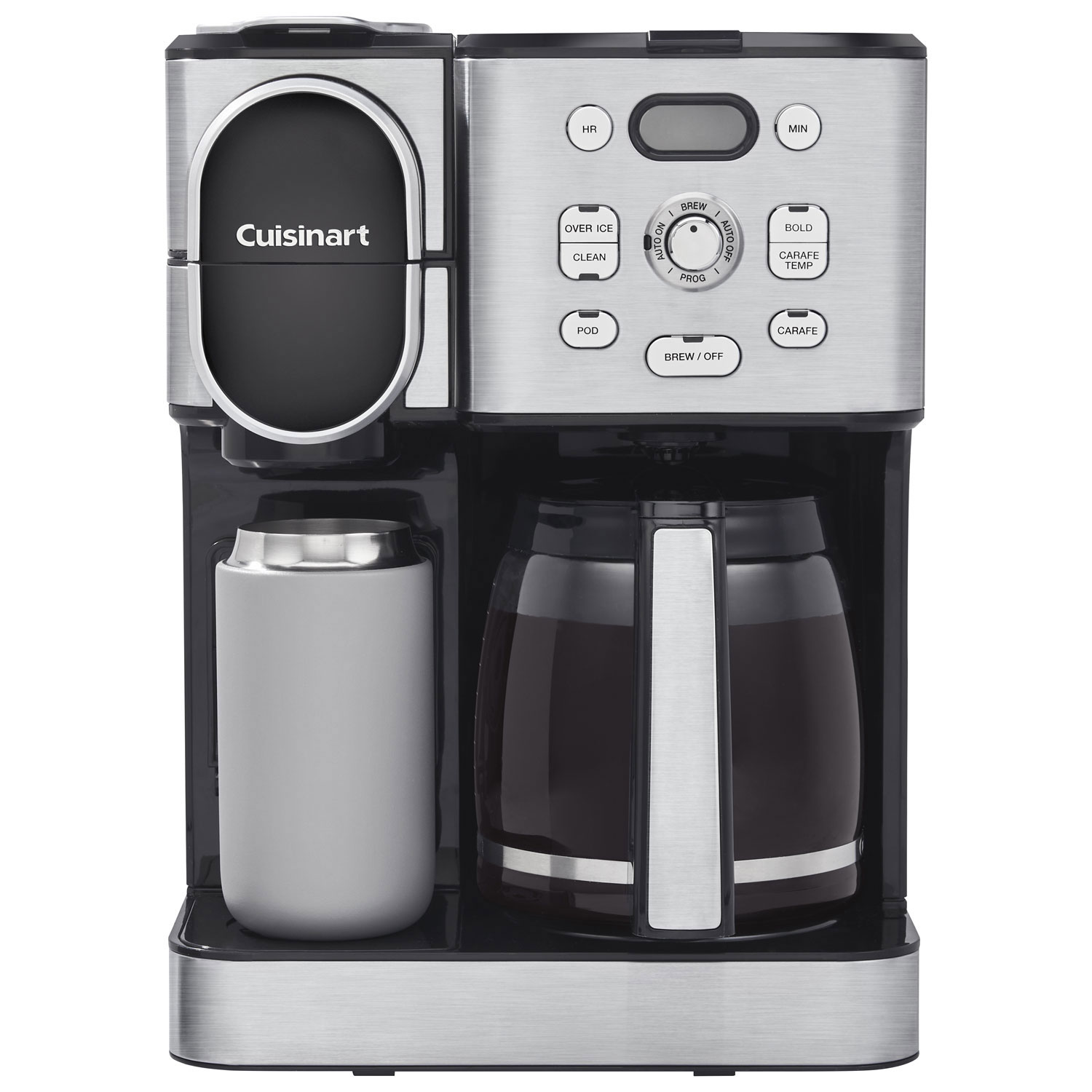 Cuisinart Automatic Drip Coffee Maker - 12-Cup - Black/Silver