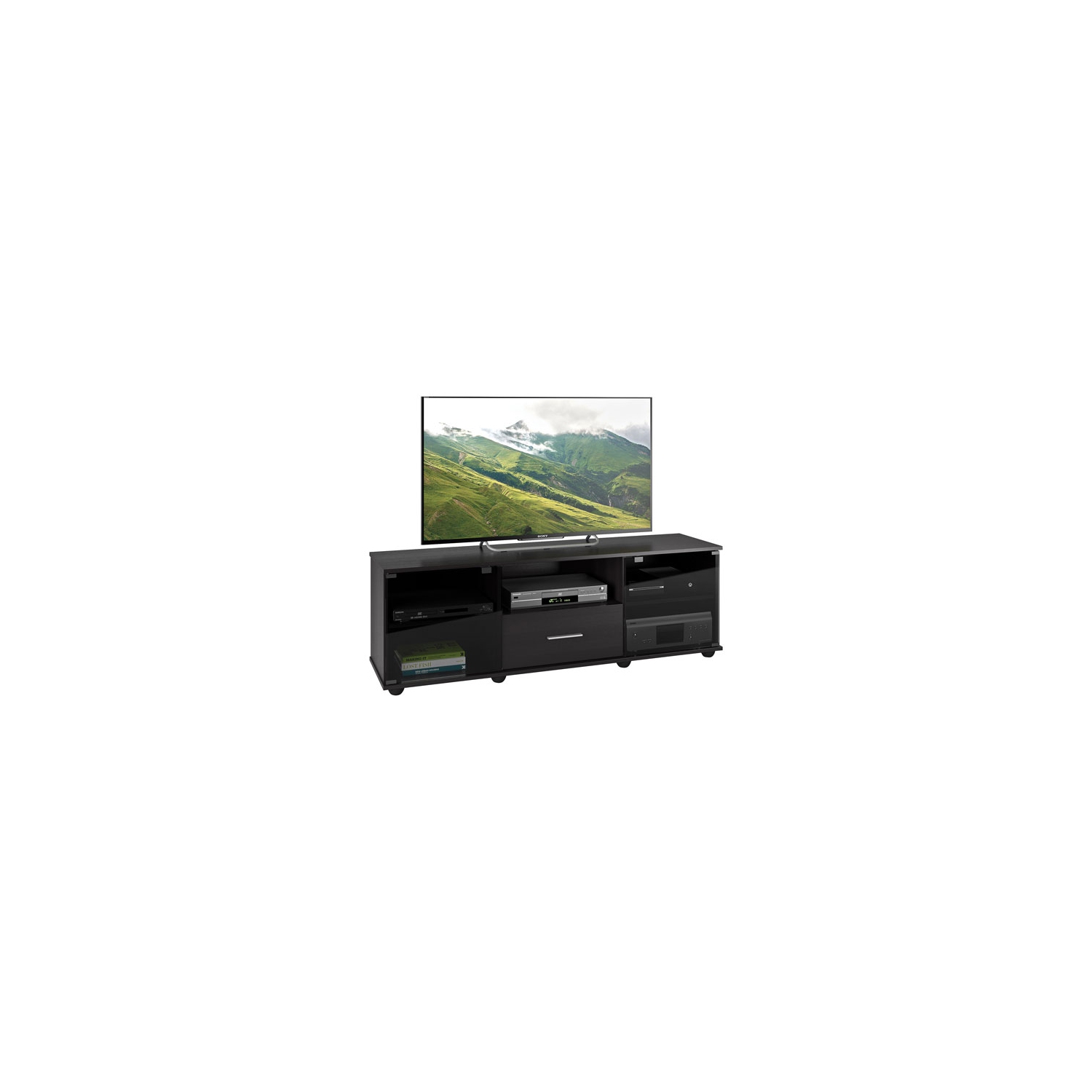 CorLiving Fernbrook 70" TV Stand-Black