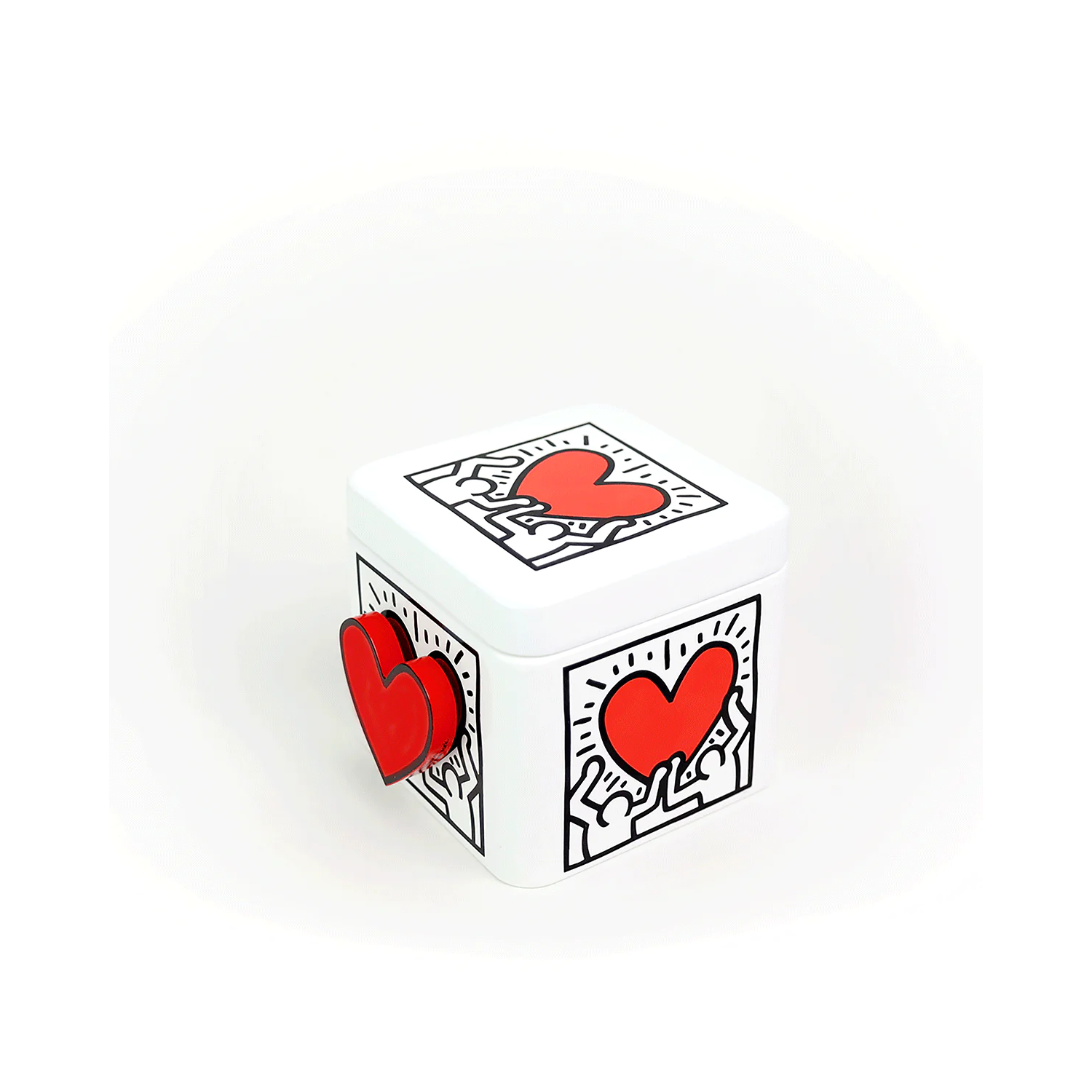 Keith Haring Lovebox - Love Note Messenger - Gift for Art Lover