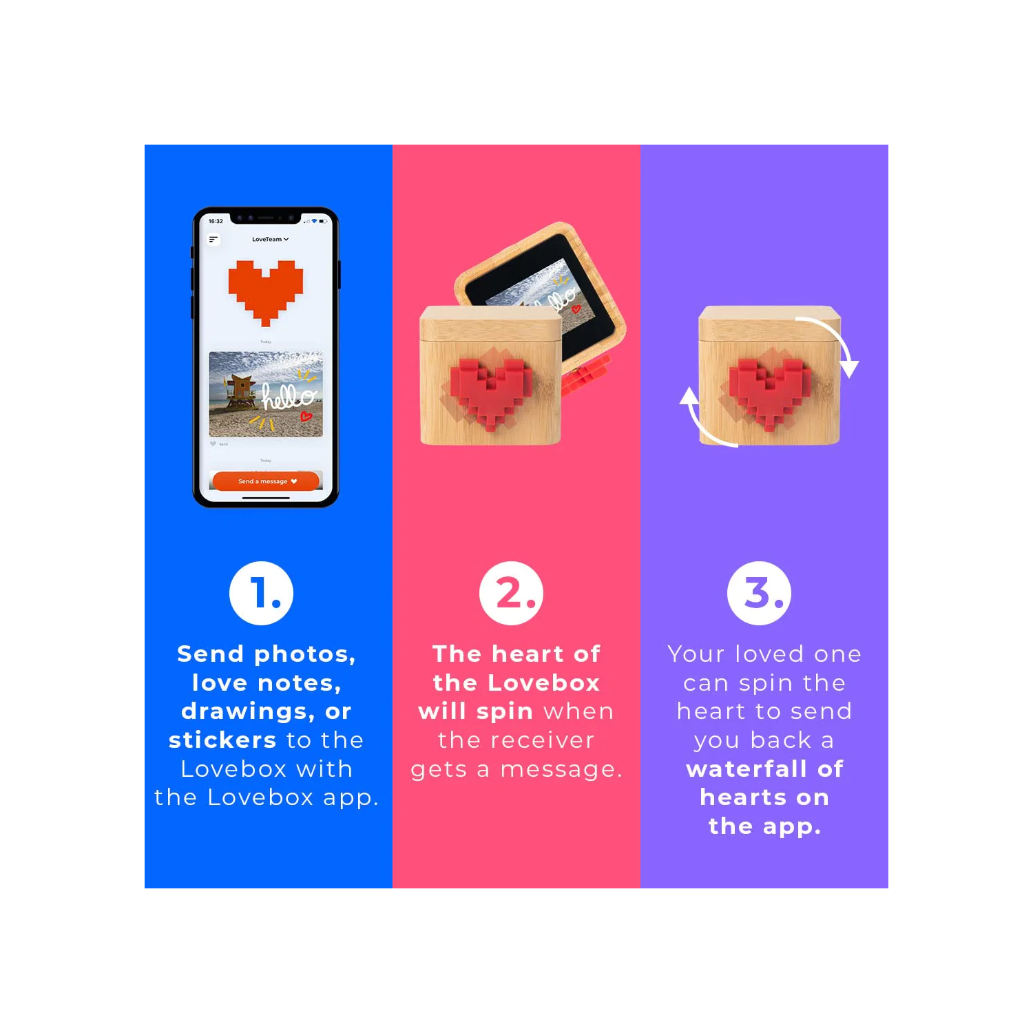 Keith Haring Lovebox - Love Note Messenger - Gift for Art Lover