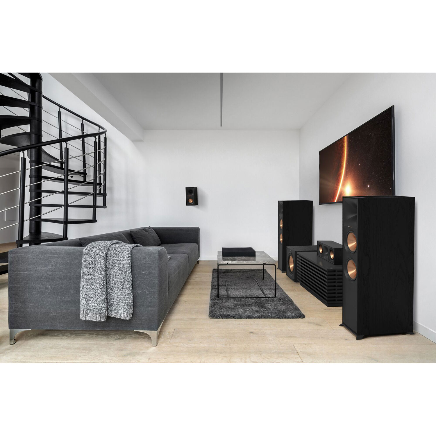 Klipsch R-120SWI Powered 12" Subwoofer - Black - Only at Best Buy