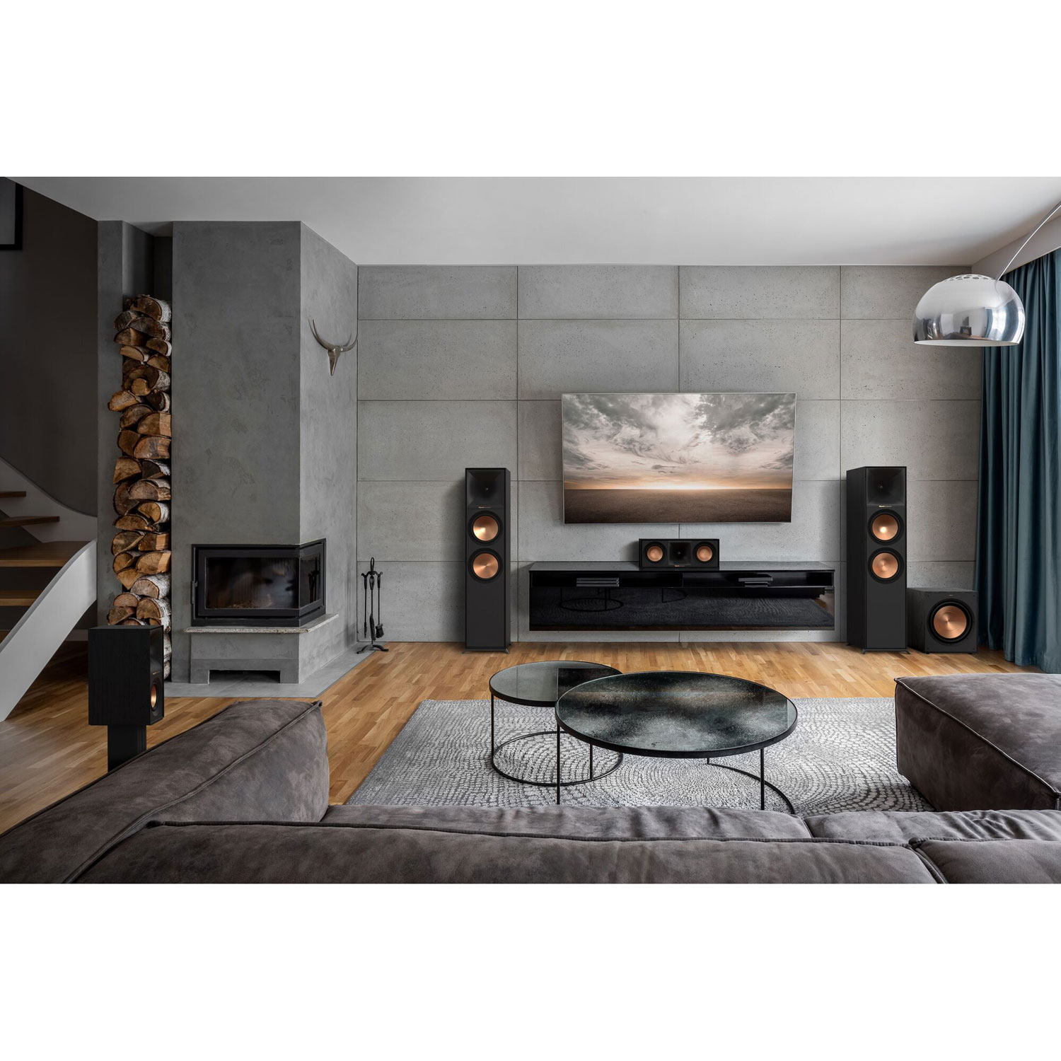 Klipsch R-120SWI Powered 12" Subwoofer - Black - Only at Best Buy